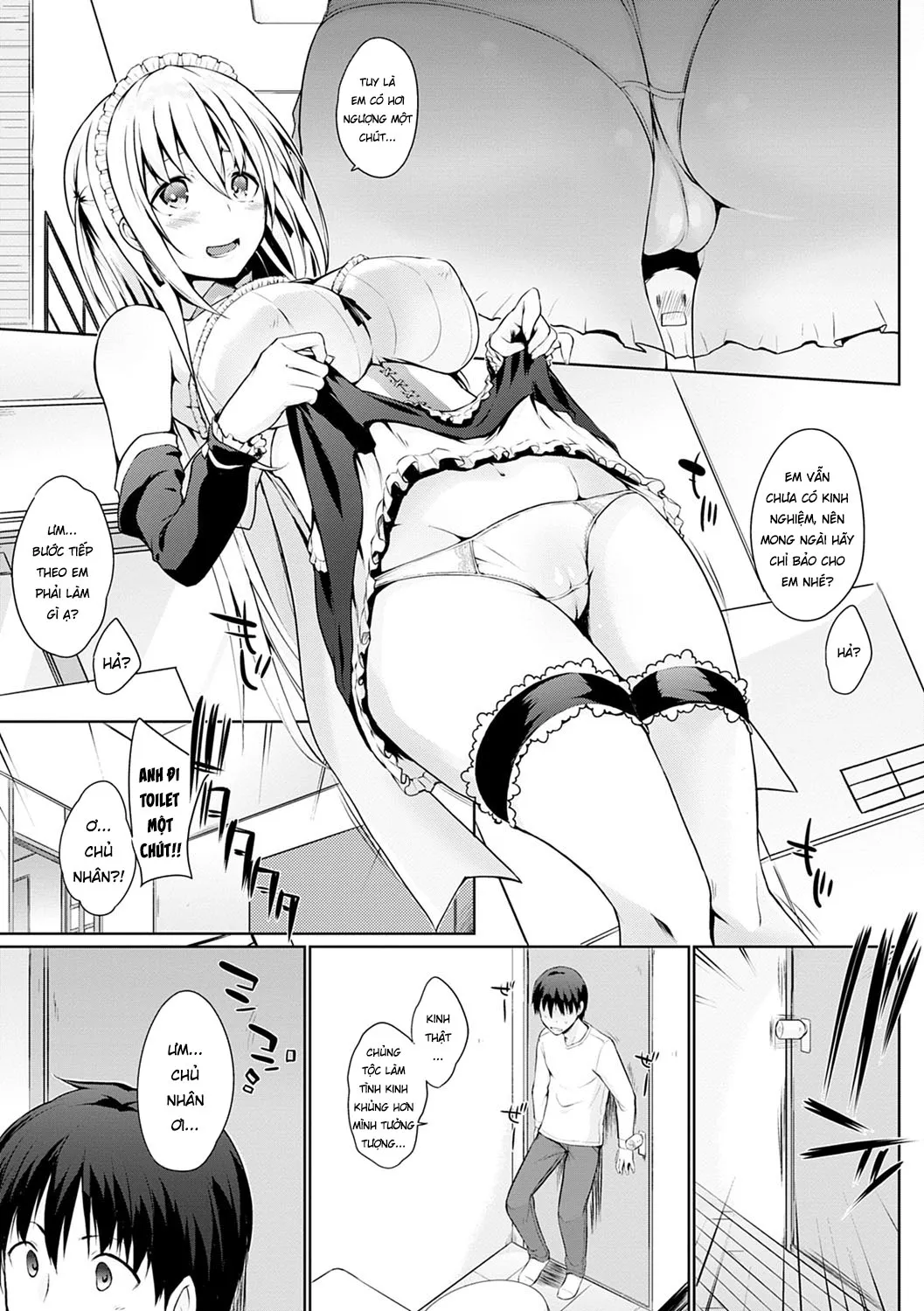 HentaiVN.net - Ảnh 10 - Chủng Tộc Làm Tình - Chap 1