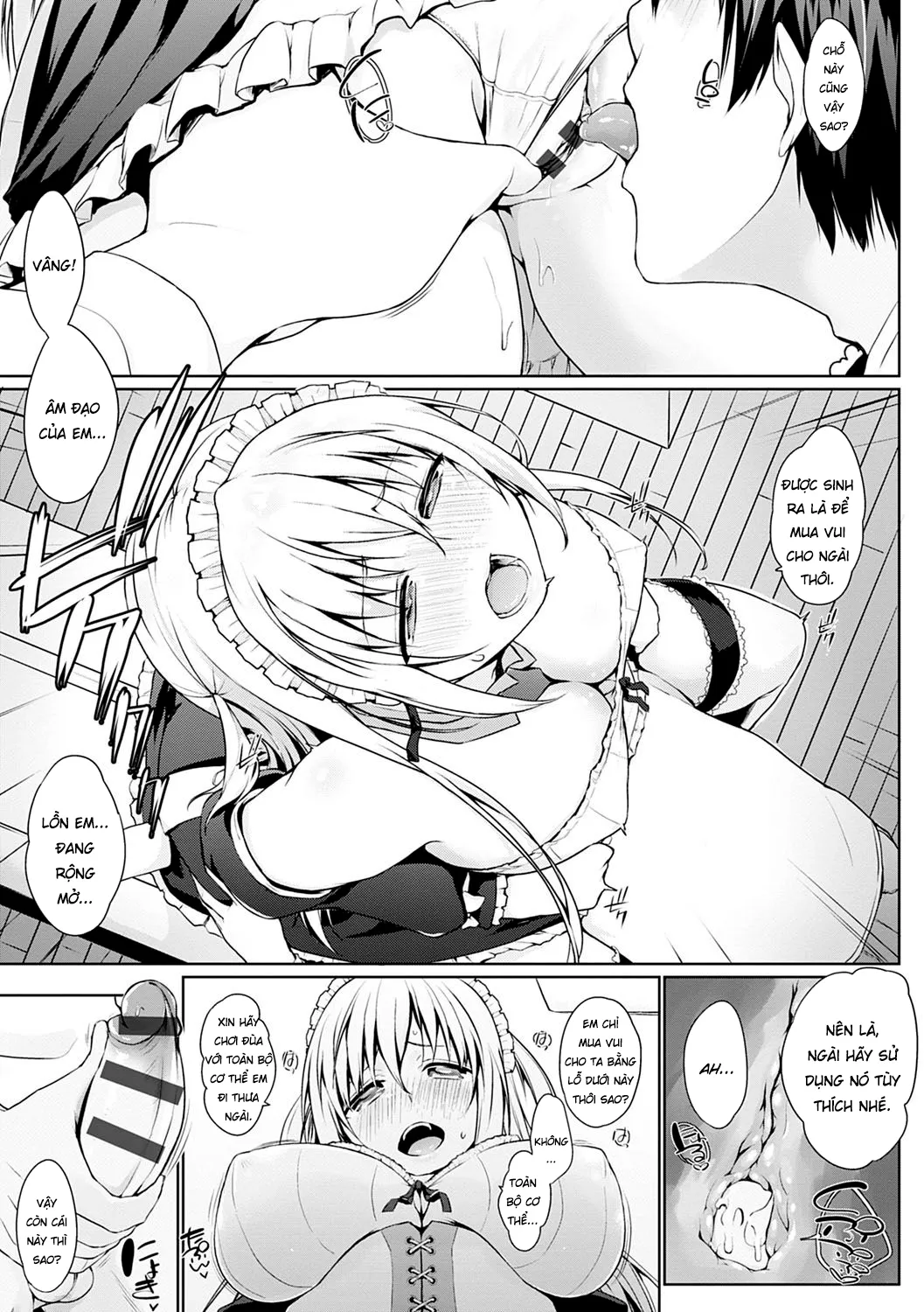 HentaiVN.net - Ảnh 14 - Chủng Tộc Làm Tình - Chap 1