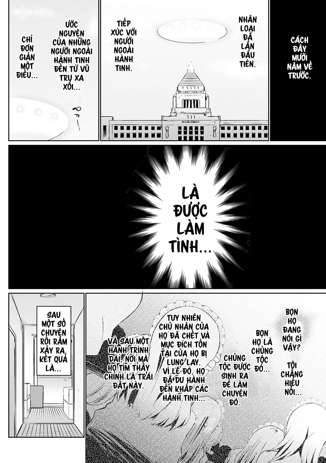 HentaiVN.net - Ảnh 7 - Chủng Tộc Làm Tình - Chap 1