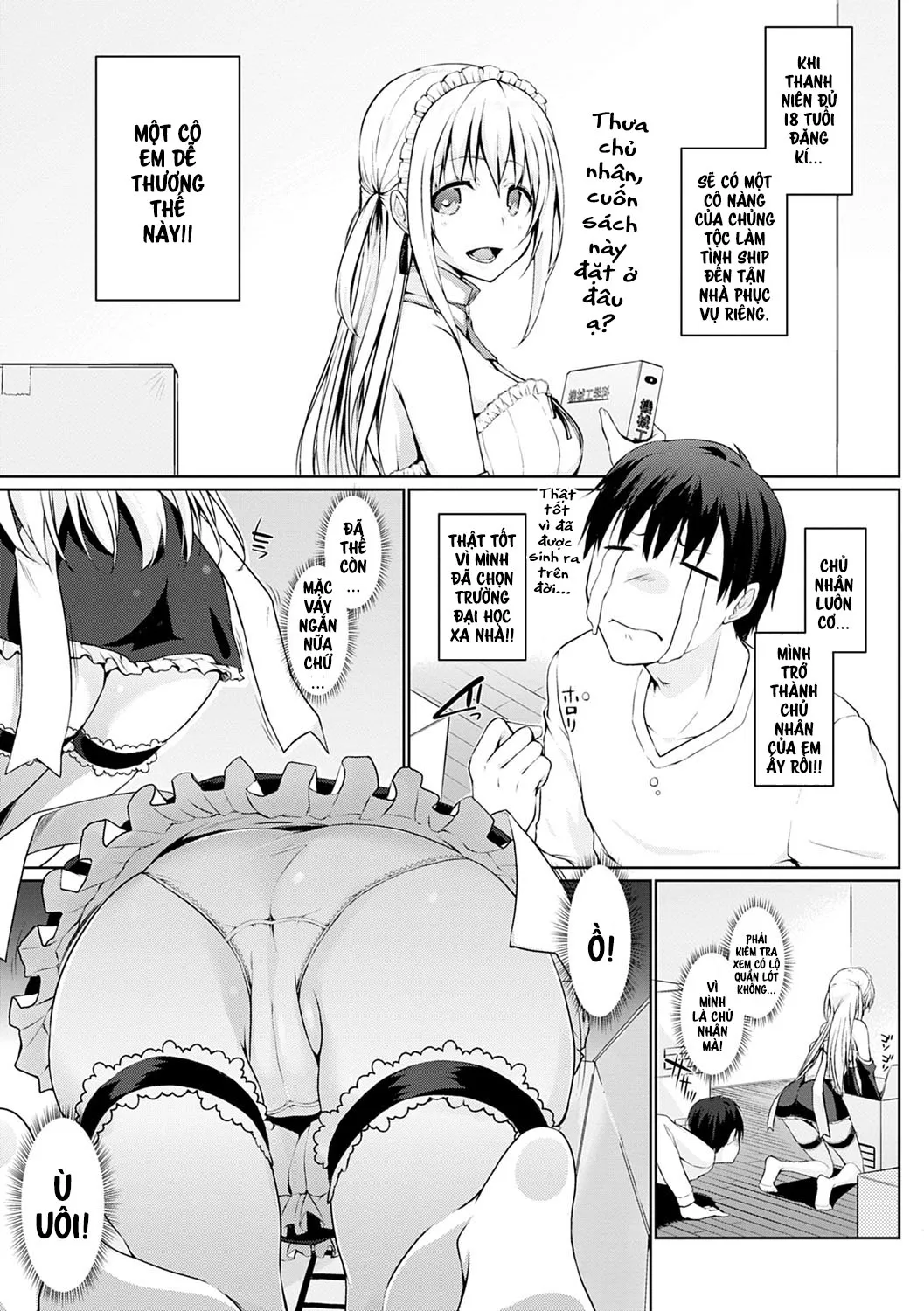 HentaiVN.net - Ảnh 8 - Chủng Tộc Làm Tình - Chap 1