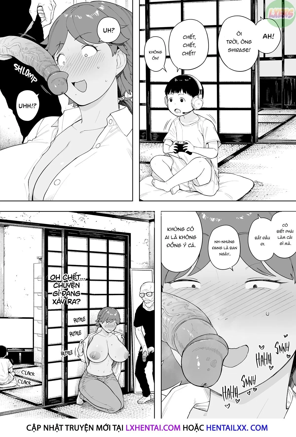HentaiVN.net - Ảnh 13 - Shared Wife Kazuko [MURA NO KYOUYUU TSUMA KAZUKO] - Oneshot