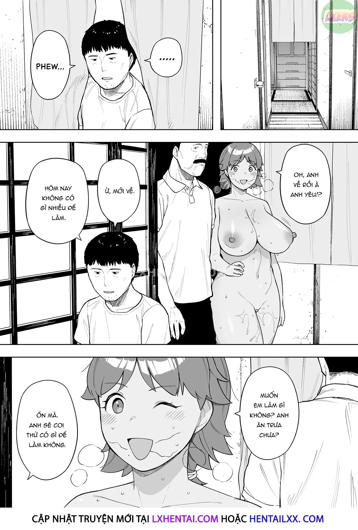 HentaiVN.net - Ảnh 21 - Shared Wife Kazuko [MURA NO KYOUYUU TSUMA KAZUKO] - Oneshot