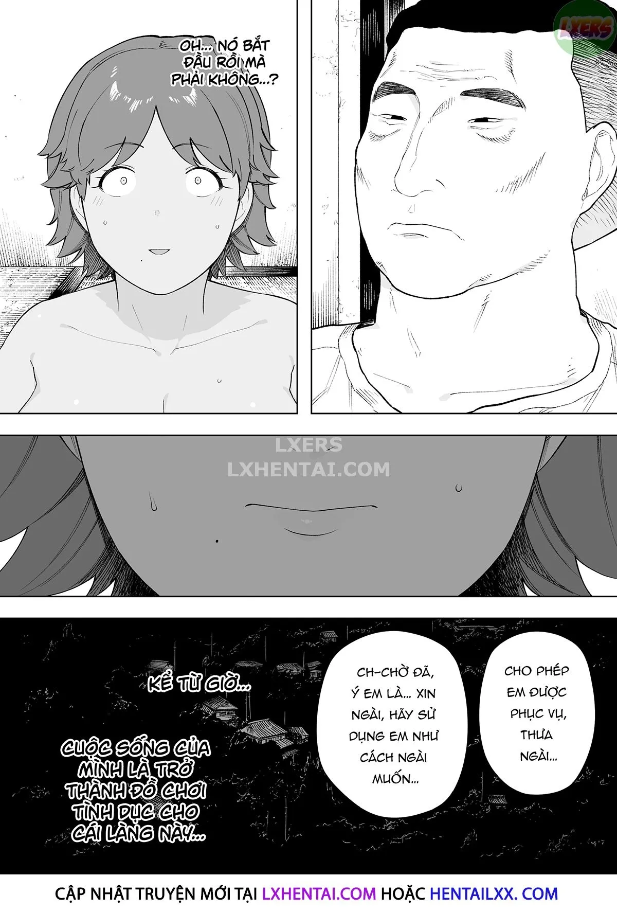 HentaiVN.net - Ảnh 6 - Shared Wife Kazuko [MURA NO KYOUYUU TSUMA KAZUKO] - Oneshot