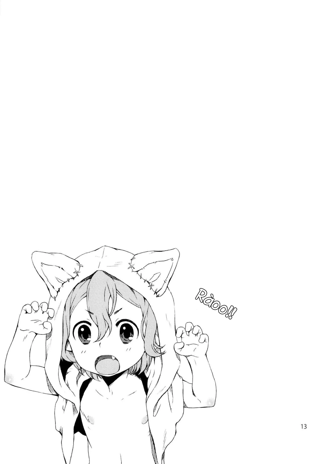 HentaiVN.net - Ảnh 11 - Cậu bé quàng khăn đỏ [kazukin-chan to Harapeko Ookami-san; Little Red Riding Hood] - Oneshot