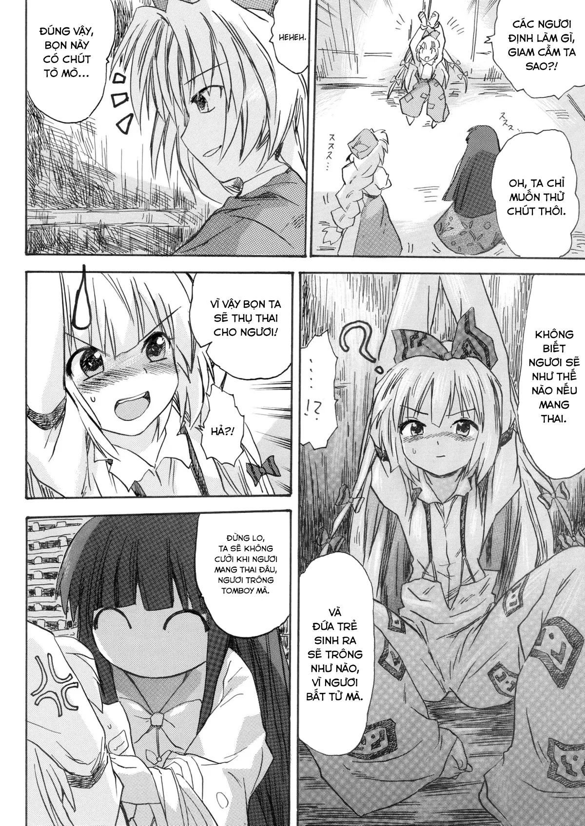 HentaiVN.net - Ảnh 6 - Hourai Ninshin [蓬莱妊娠] - Oneshot