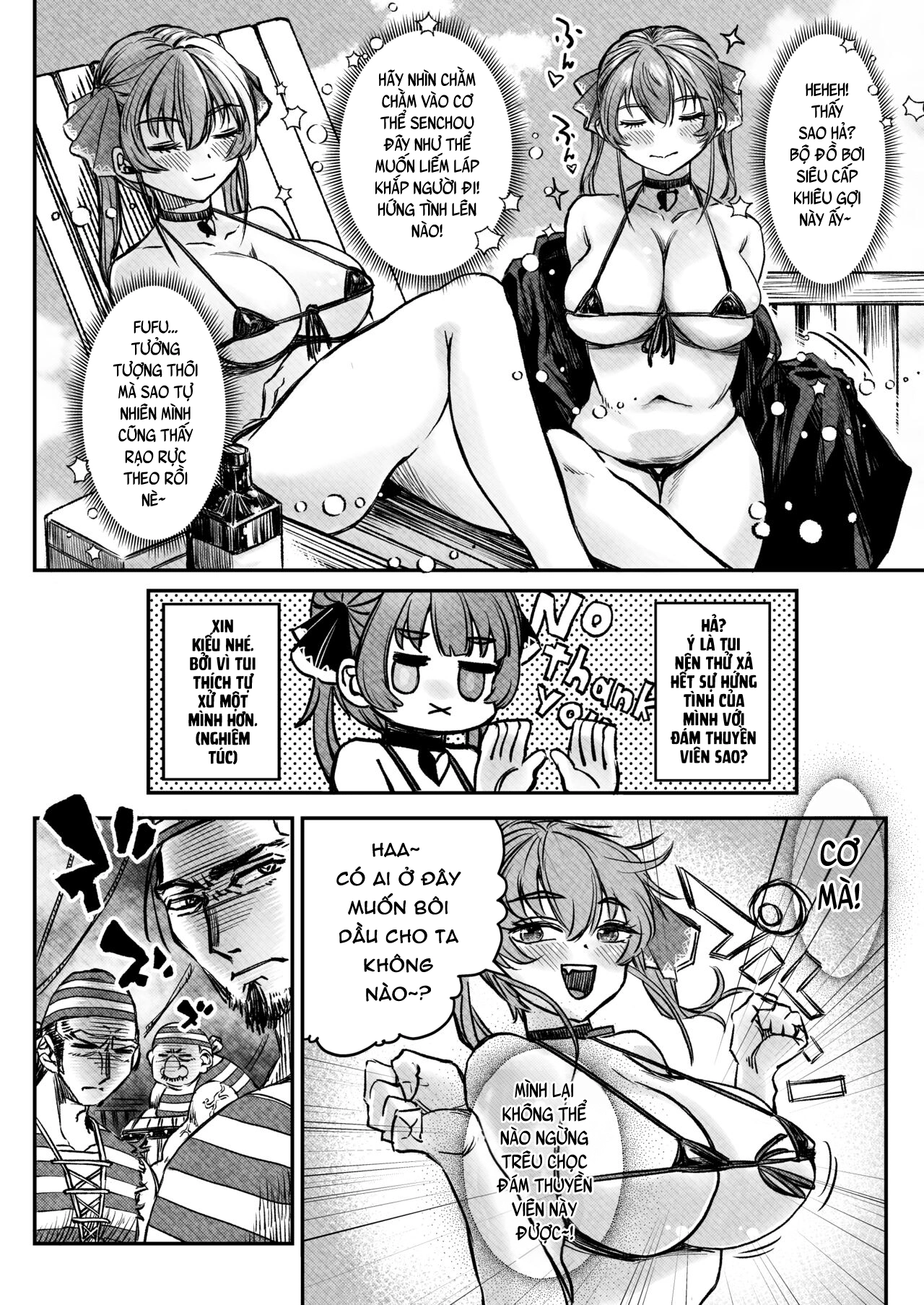 HentaiVN.net - Ảnh 3 - Em được phép mở chiếc rương báu này chứ? - Oneshot