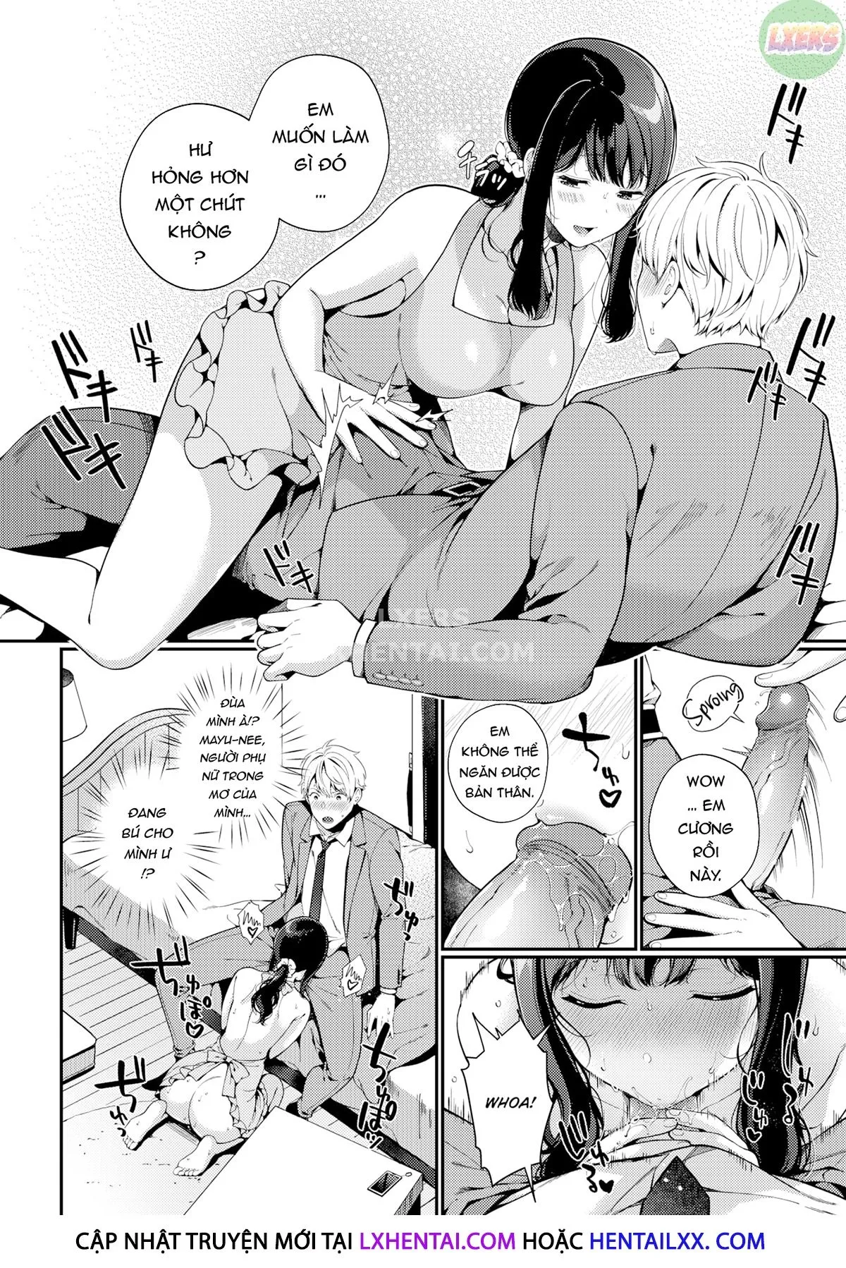 HentaiVN.net - Ảnh 7 - Bị chị máy bay quyến rũ - Oneshot