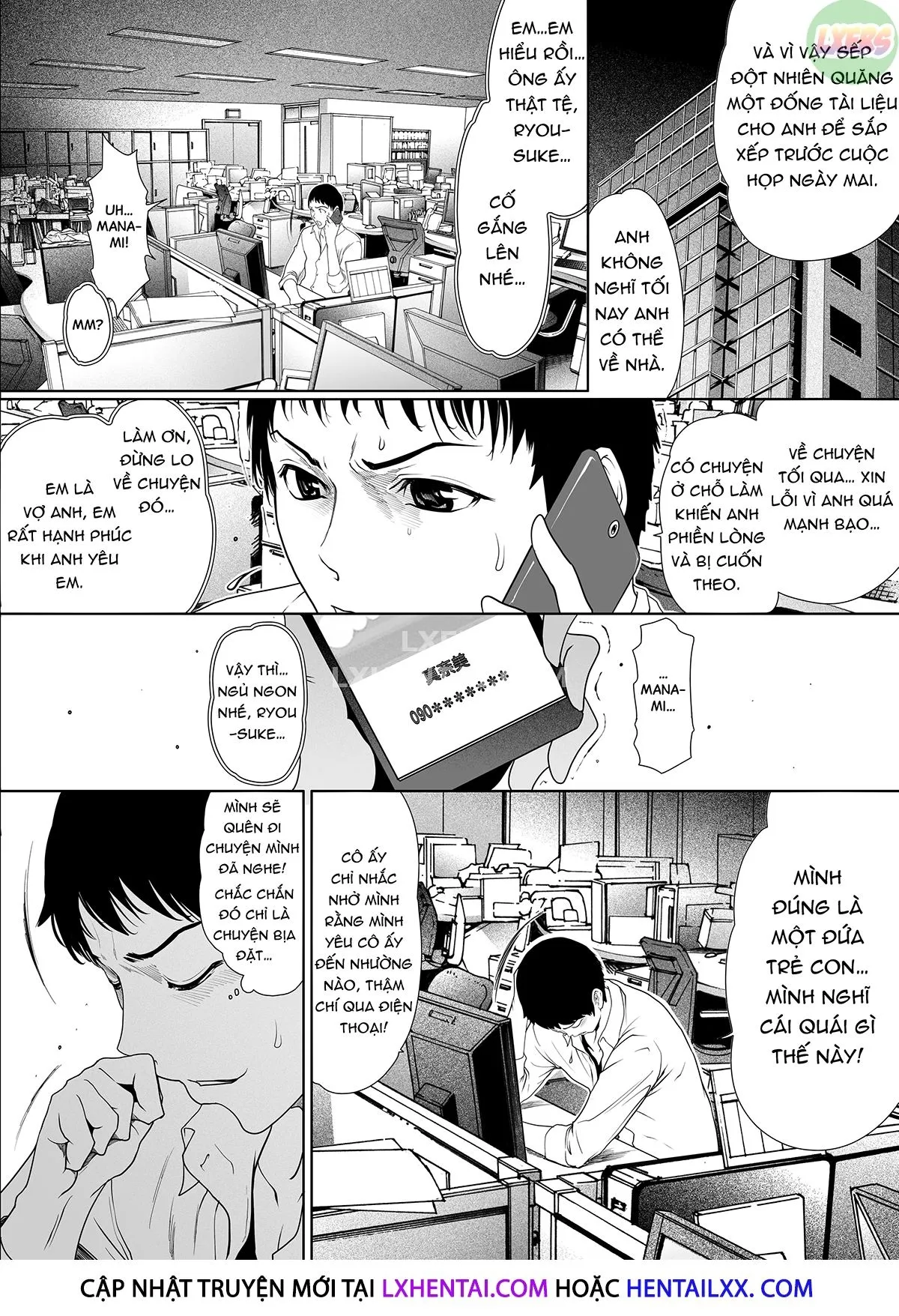 HentaiVN.net - Ảnh 9 - Nếu vợ tôi cắm sừng tôi - Chap 2