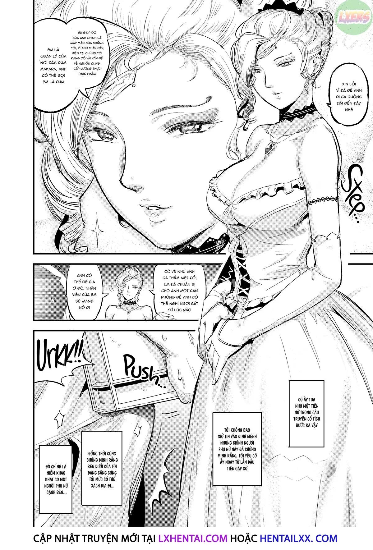 HentaiVN.net - Ảnh 8 - Welcome To Rum’s Lighthouse [LA MU NO TOUDAI KAN E YOUKOSO] - Chap 1