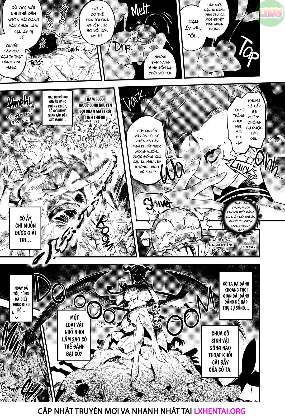HentaiVN.net - Ảnh 24 - Welcome To Rum’s Lighthouse [LA MU NO TOUDAI KAN E YOUKOSO] - Chap 2 - [END]