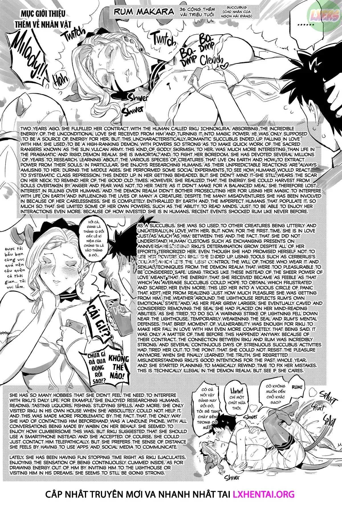 HentaiVN.net - Ảnh 36 - Welcome To Rum’s Lighthouse [LA MU NO TOUDAI KAN E YOUKOSO] - Chap 2 - [END]