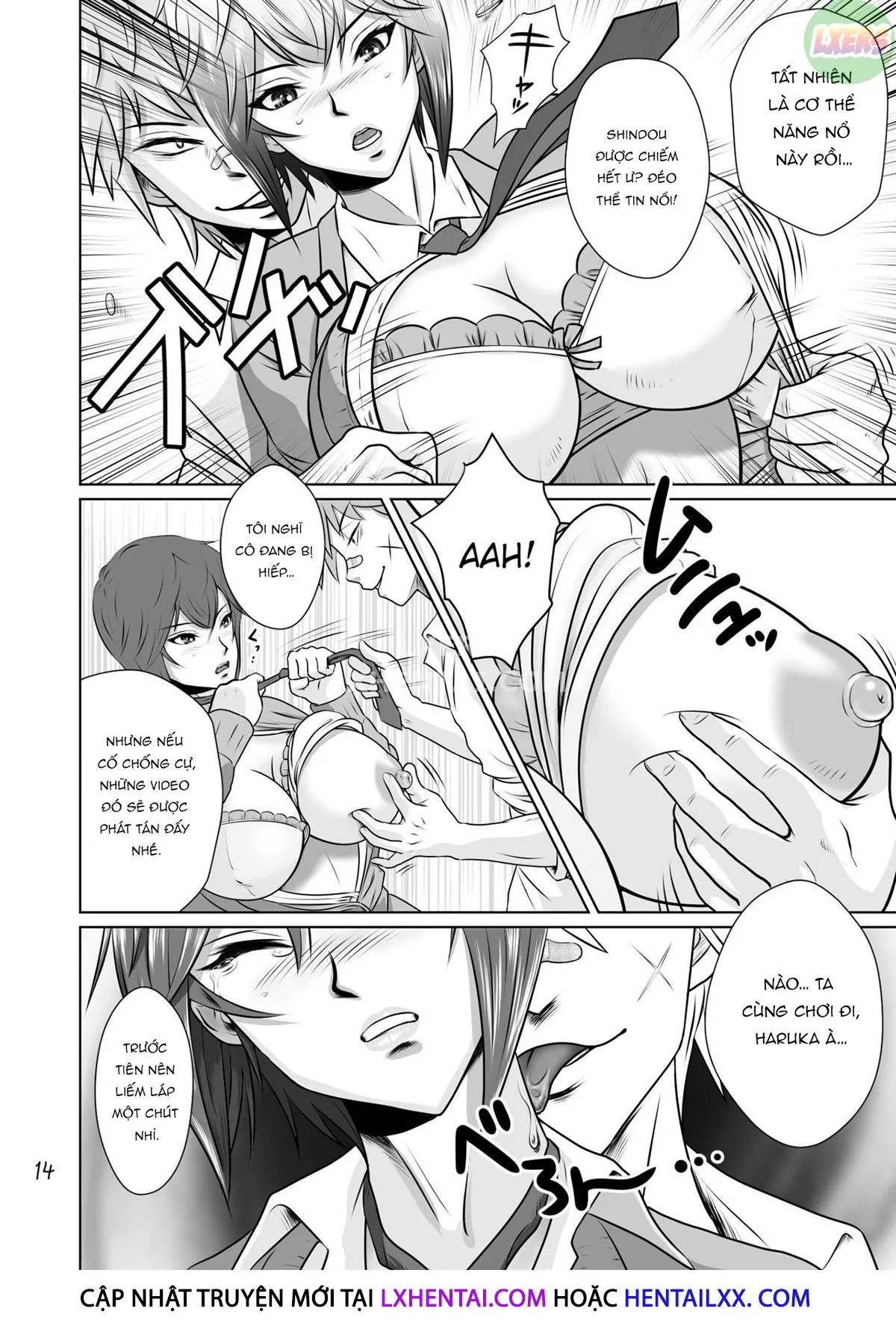 HentaiVN.net - Ảnh 18 - Cucked With My Childhood Friend Haruka The Critical Moment!! [Netorare Osananajimi Haruka-Chan Kiki Ippatsu!!] - Chap 1