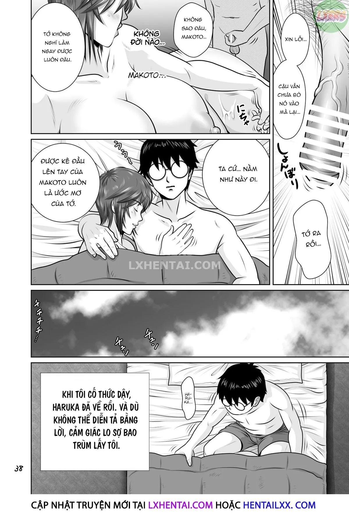 HentaiVN.net - Ảnh 42 - Cucked With My Childhood Friend Haruka The Critical Moment!! [Netorare Osananajimi Haruka-Chan Kiki Ippatsu!!] - Chap 1