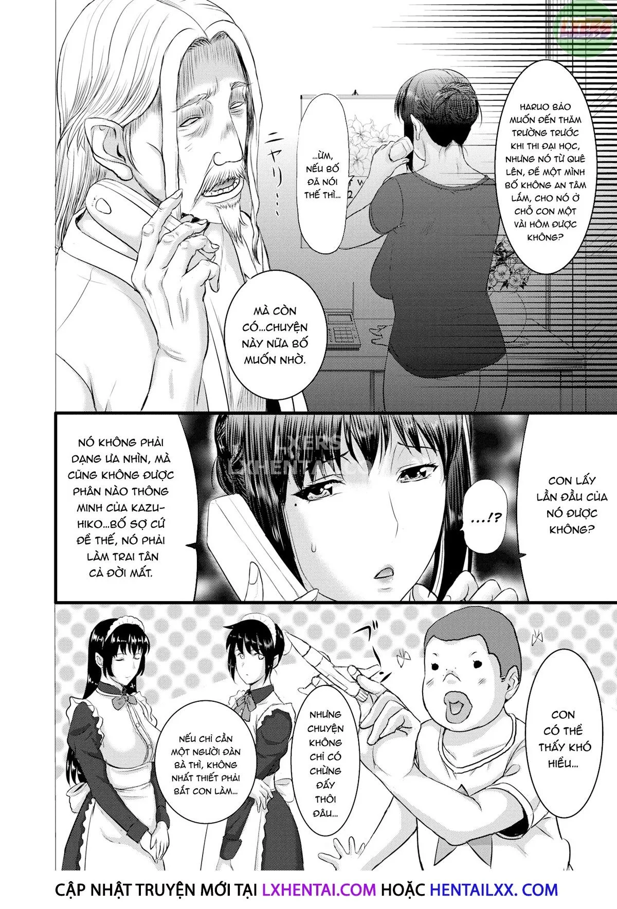 HentaiVN.net - Ảnh 5 - ~ Cho đến khi chị dâu của tôi có thai ~ - Chap 1