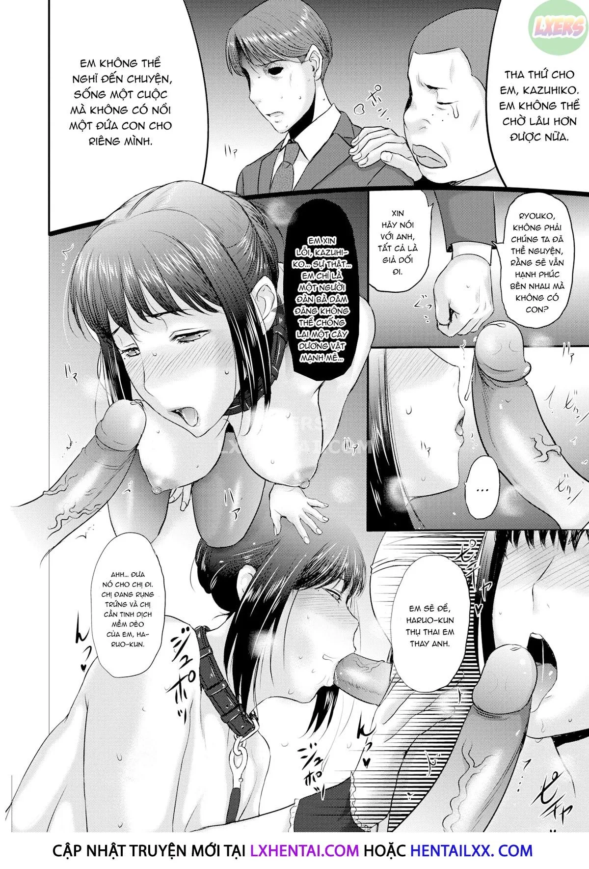 HentaiVN.net - Ảnh 11 - ~ Cho đến khi chị dâu của tôi có thai ~ - Chap 2