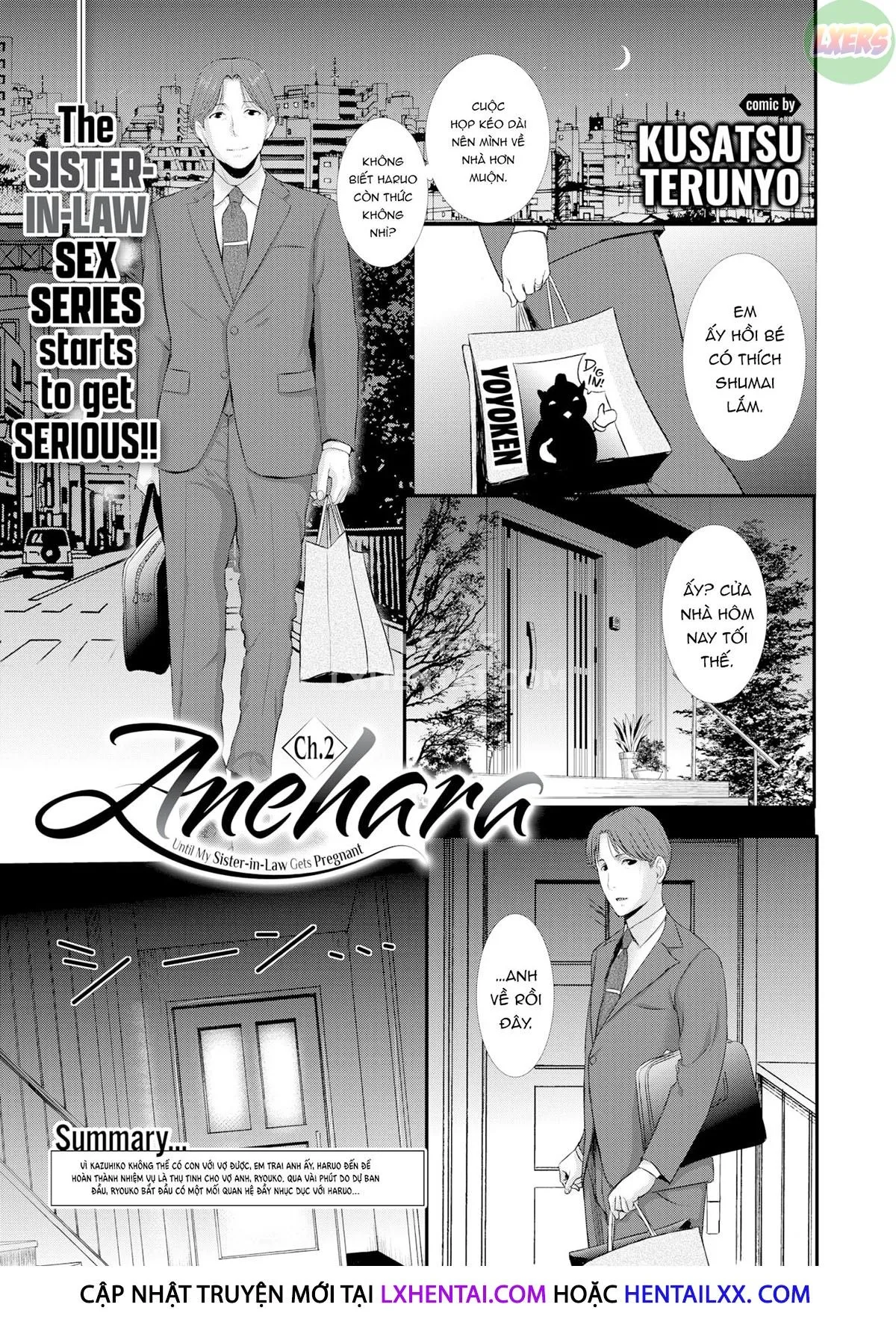 HentaiVN.net - Ảnh 4 - ~ Cho đến khi chị dâu của tôi có thai ~ - Chap 2