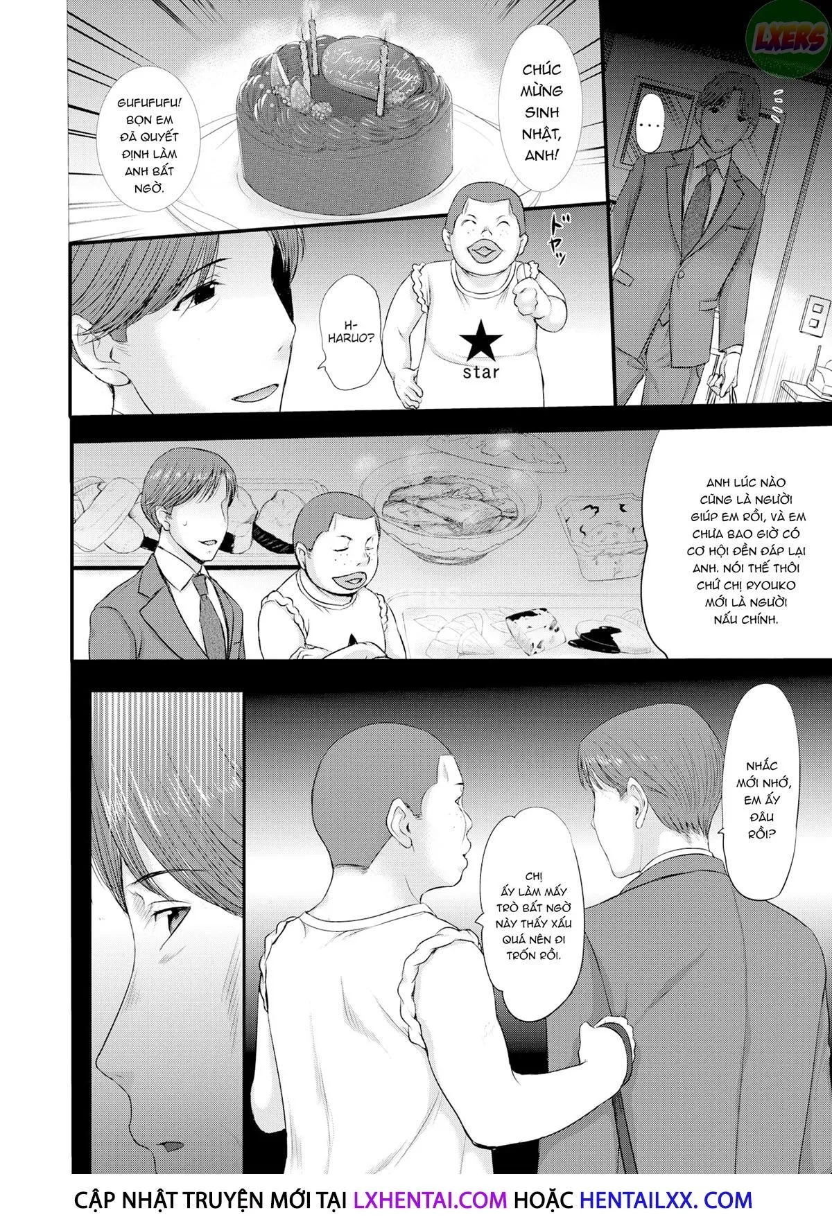 HentaiVN.net - Ảnh 5 - ~ Cho đến khi chị dâu của tôi có thai ~ - Chap 2