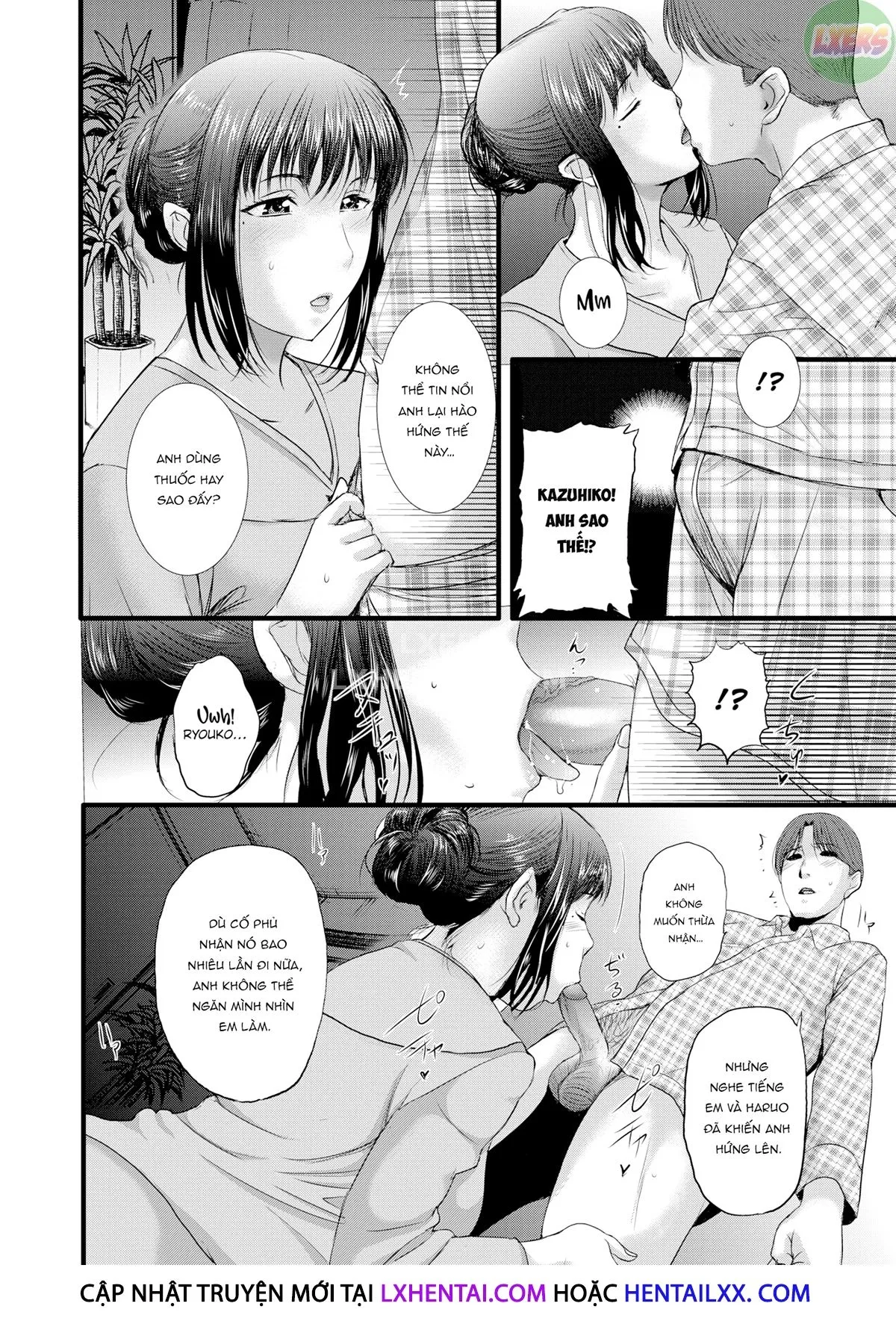 HentaiVN.net - Ảnh 9 - ~ Cho đến khi chị dâu của tôi có thai ~ - Chap 3