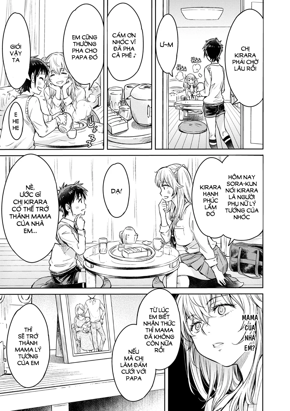 HentaiVN.net - Ảnh 10 - Bầu trời đầy lung linh [Osora ni wa Kirakira ga Ippai; お空にはキラキラがいっぱい] - Oneshot