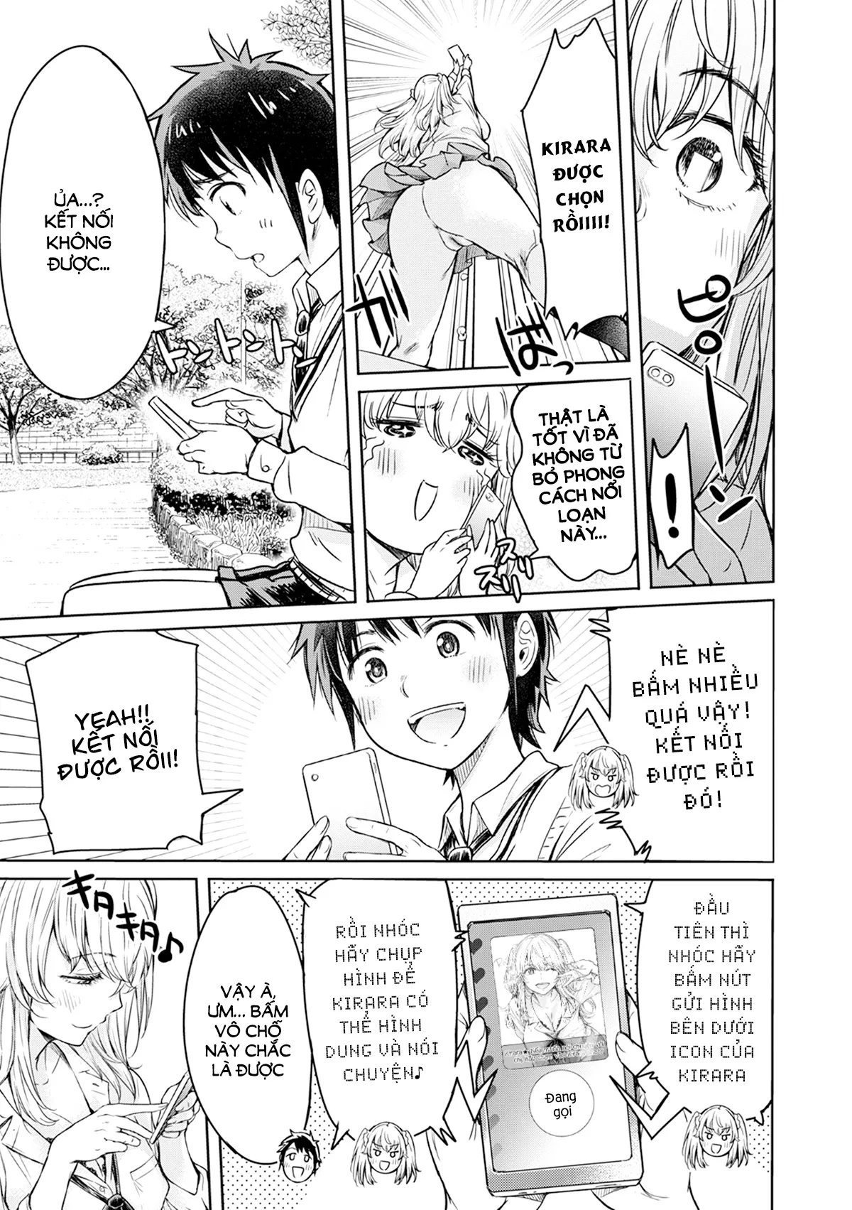 HentaiVN.net - Ảnh 6 - Bầu trời đầy lung linh [Osora ni wa Kirakira ga Ippai; お空にはキラキラがいっぱい] - Oneshot