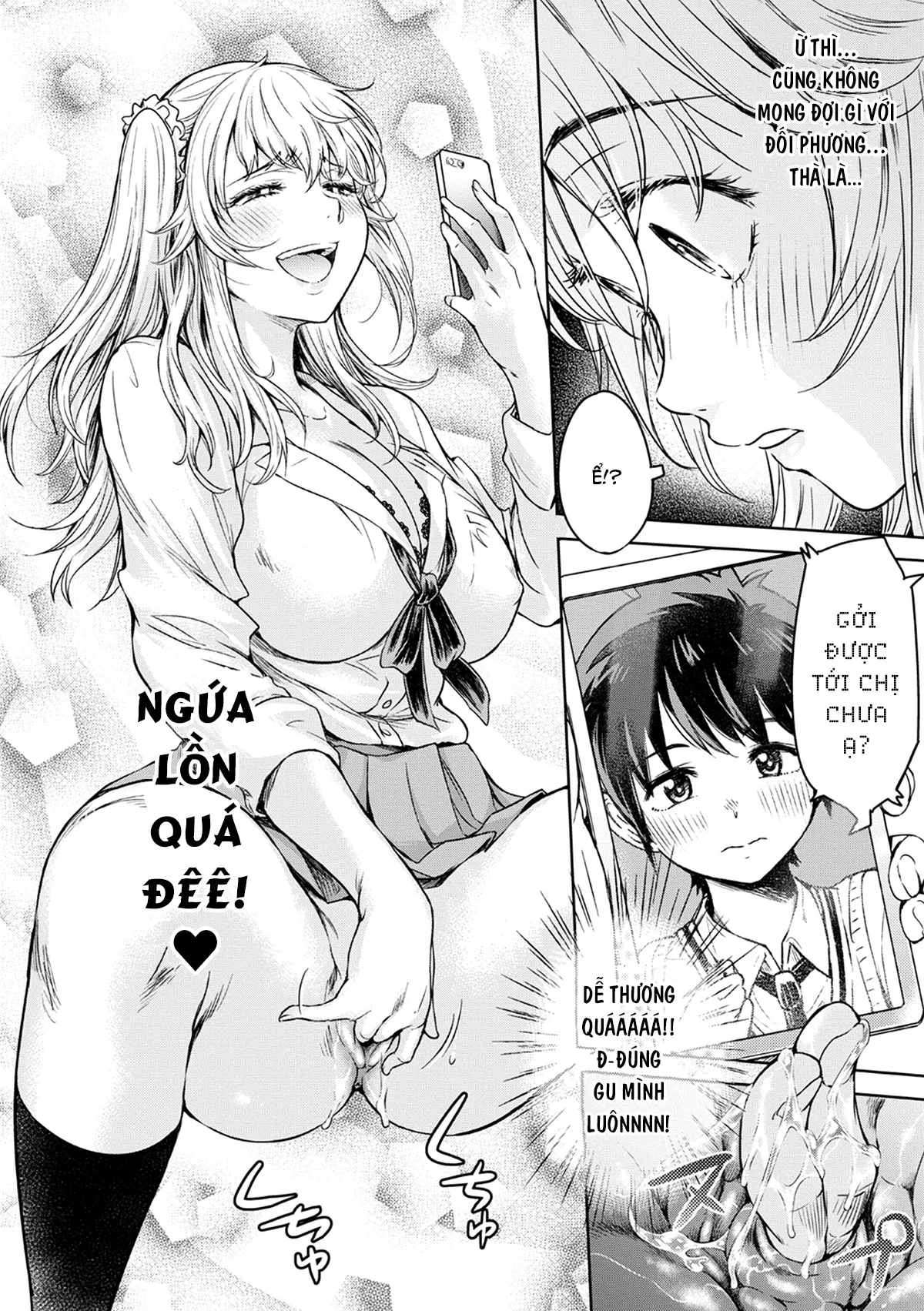 HentaiVN.net - Ảnh 7 - Bầu trời đầy lung linh [Osora ni wa Kirakira ga Ippai; お空にはキラキラがいっぱい] - Oneshot