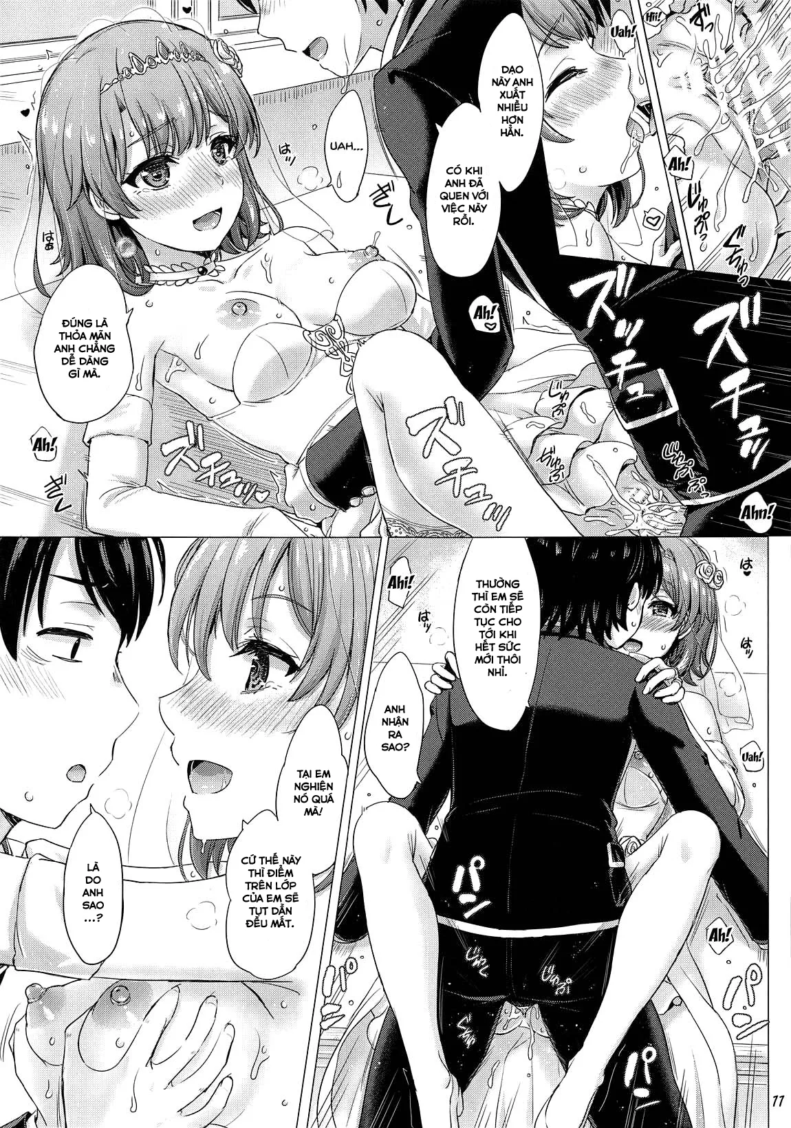 HentaiVN.net - Ảnh 11 - Làm Tình Với Iroha Trong Bộ Váy Cưới [Iroha's gonna marry you after today's scholl!; Yahari Ore no Seishun Love Come wa Machigatteiru] - Oneshot