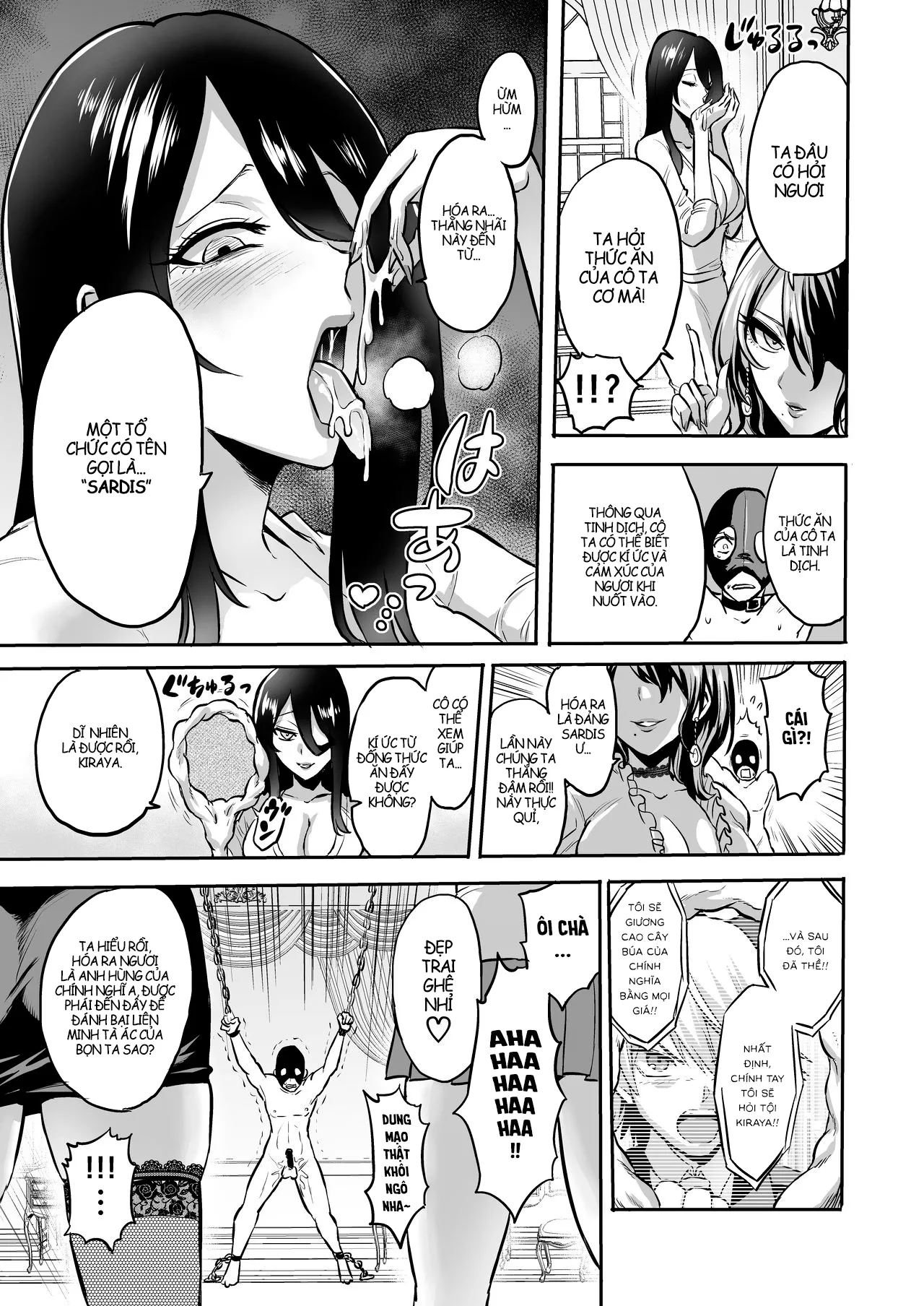 HentaiVN.net - Ảnh 11 - Hội quí cô bạo dâm [Jikan no Majo 4] - Chap 1