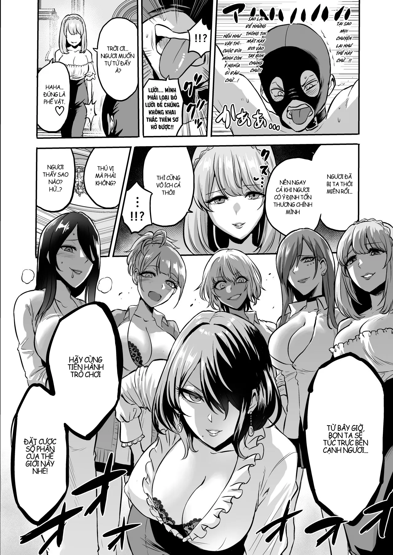 HentaiVN.net - Ảnh 12 - Hội quí cô bạo dâm [Jikan no Majo 4] - Chap 1