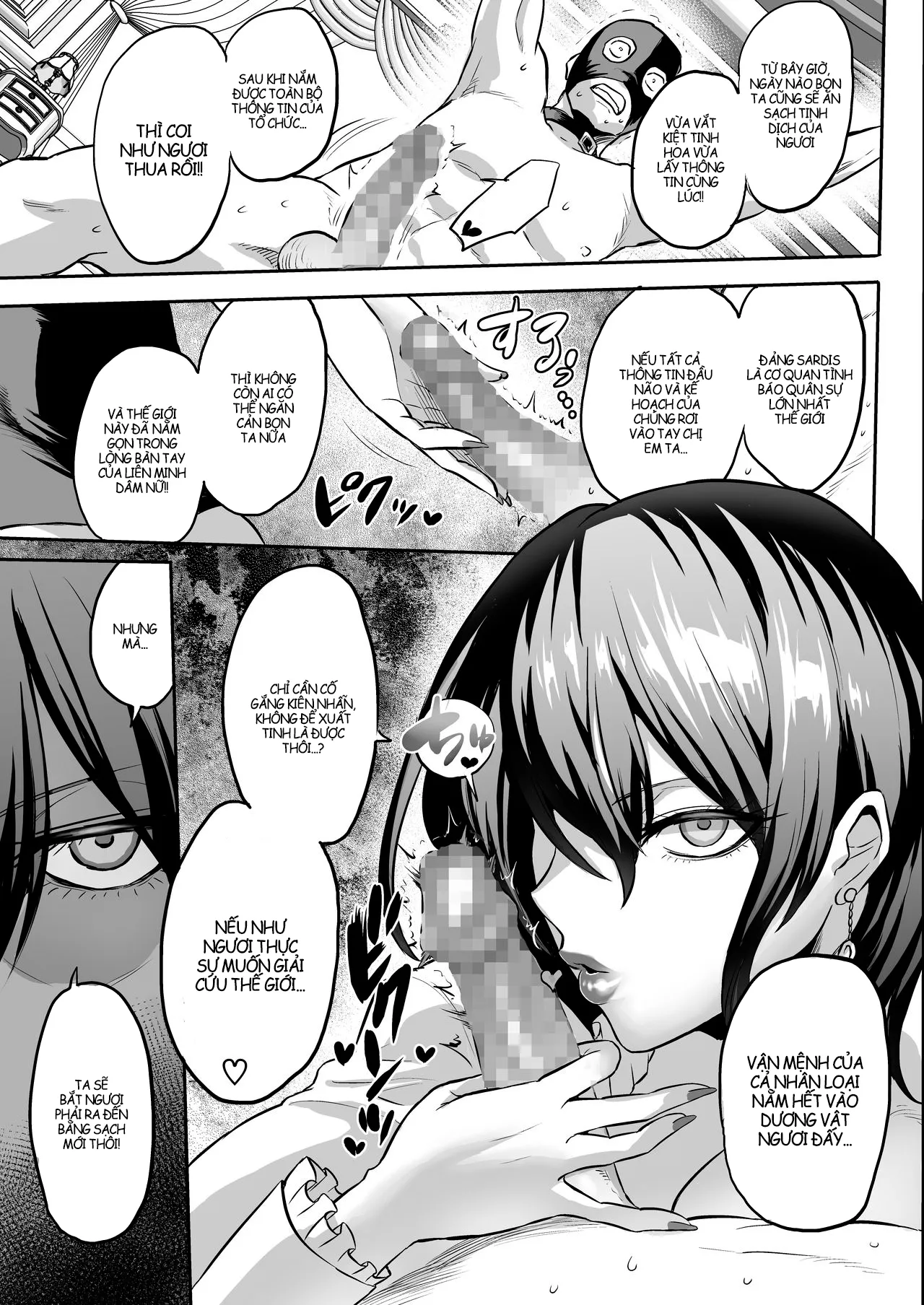 HentaiVN.net - Ảnh 13 - Hội quí cô bạo dâm [Jikan no Majo 4] - Chap 1