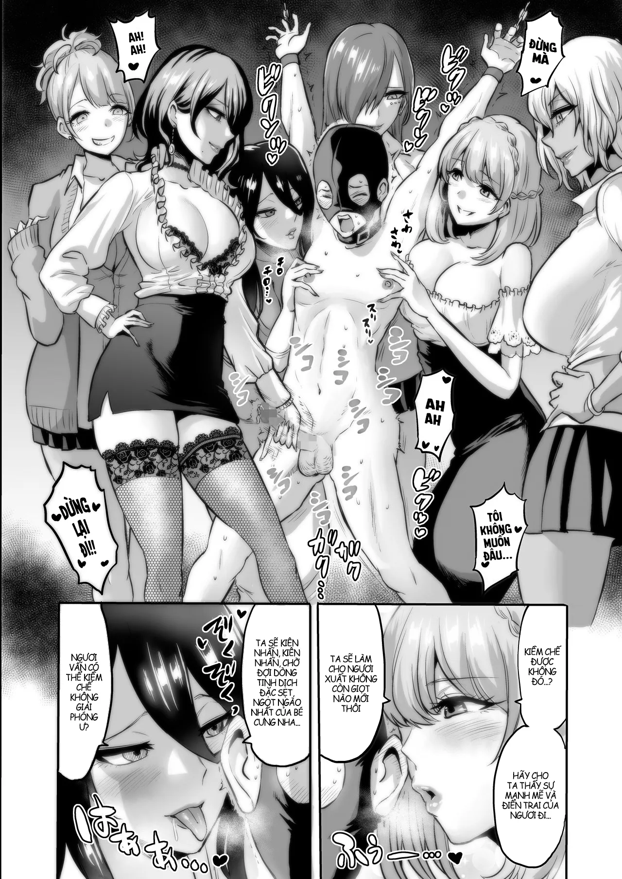 HentaiVN.net - Ảnh 14 - Hội quí cô bạo dâm [Jikan no Majo 4] - Chap 1