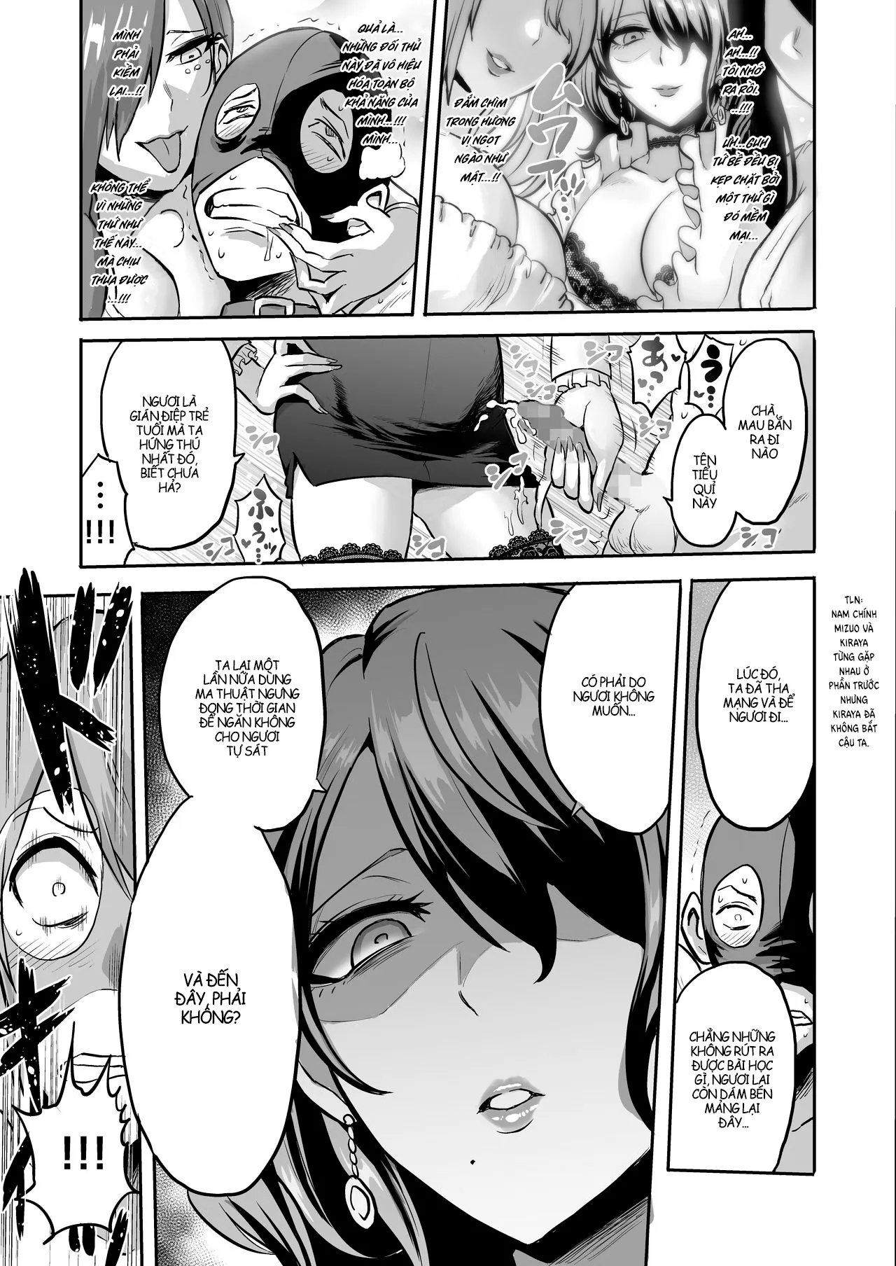 HentaiVN.net - Ảnh 15 - Hội quí cô bạo dâm [Jikan no Majo 4] - Chap 1