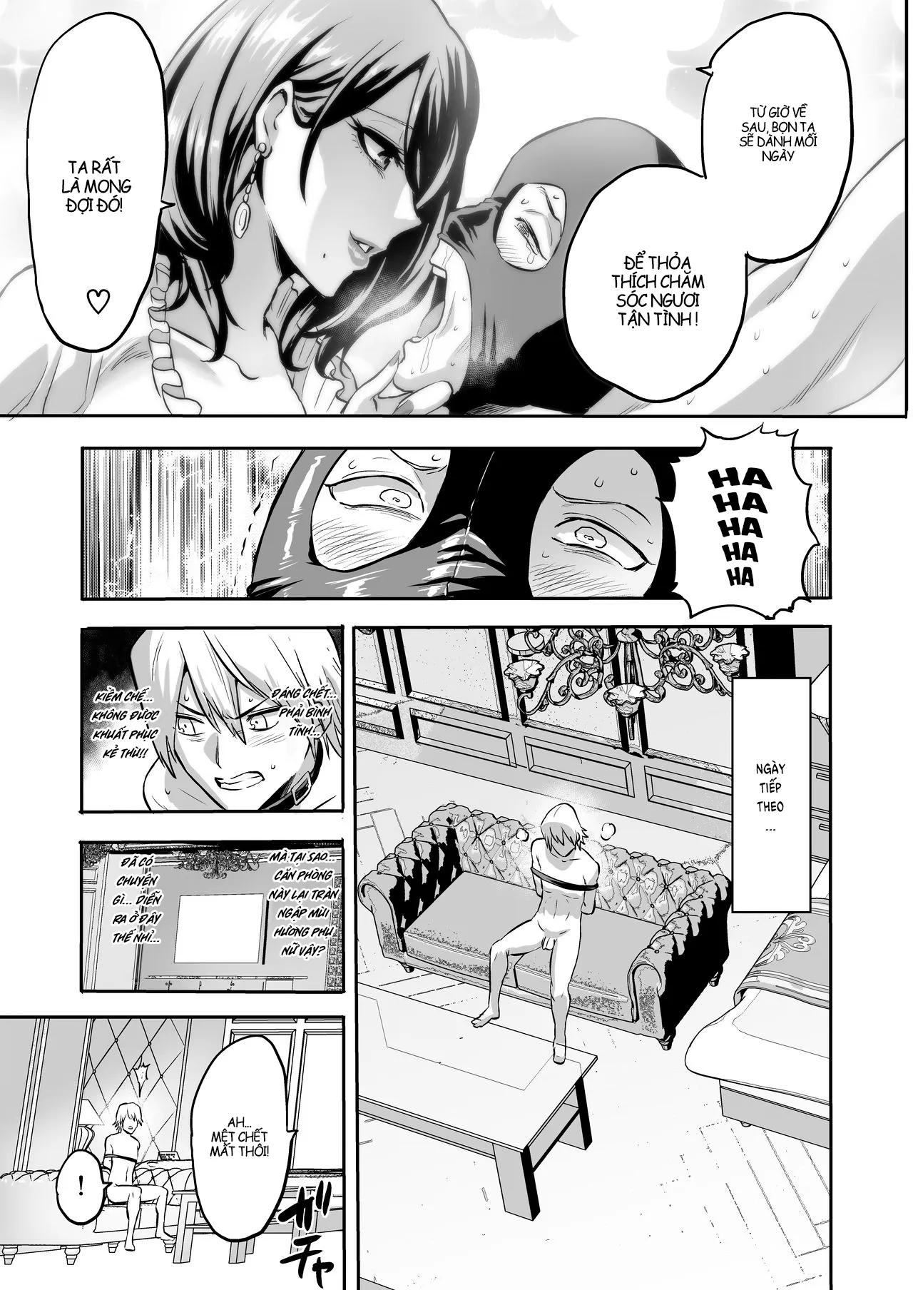 HentaiVN.net - Ảnh 19 - Hội quí cô bạo dâm [Jikan no Majo 4] - Chap 1