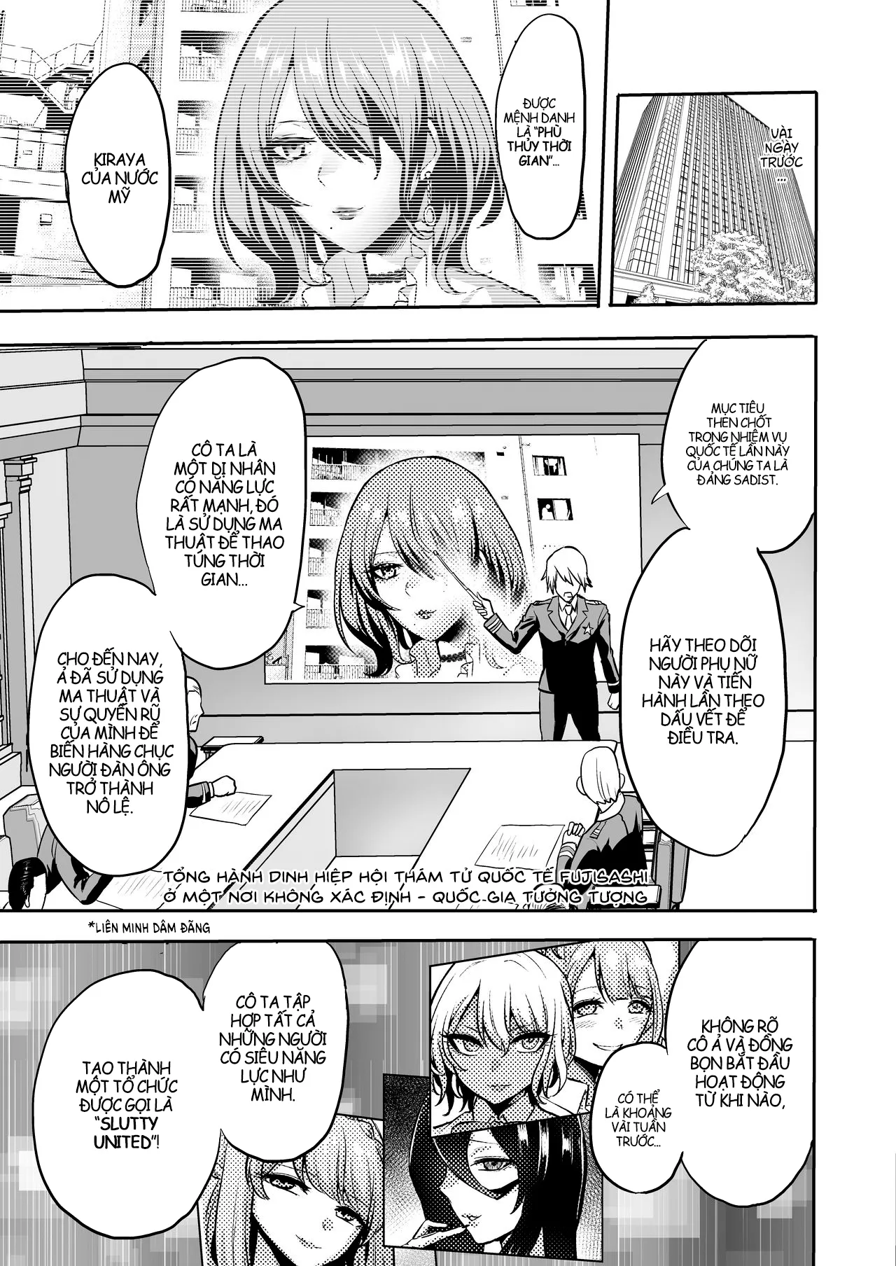 HentaiVN.net - Ảnh 5 - Hội quí cô bạo dâm [Jikan no Majo 4] - Chap 1
