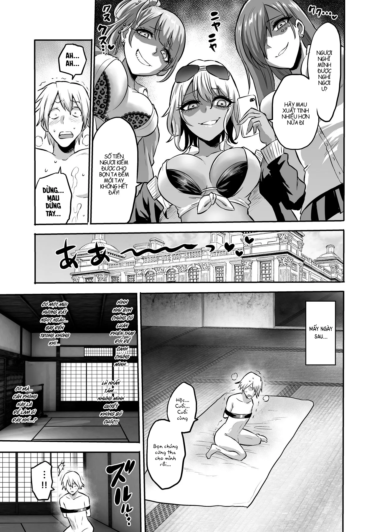 HentaiVN.net - Ảnh 9 - Hội quí cô bạo dâm [Jikan no Majo 4] - Chap 2