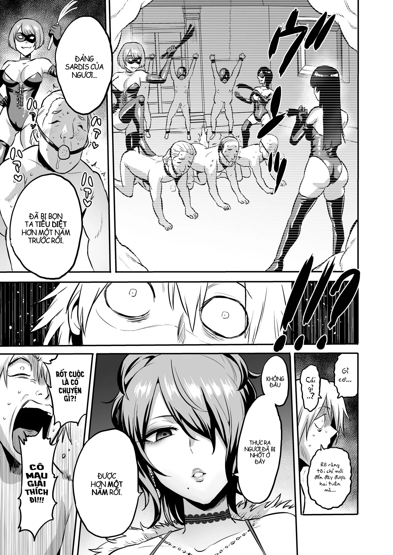 HentaiVN.net - Ảnh 12 - Hội quí cô bạo dâm [Jikan no Majo 4] - Chap 3 - Khởi đầu hay kết thúc?