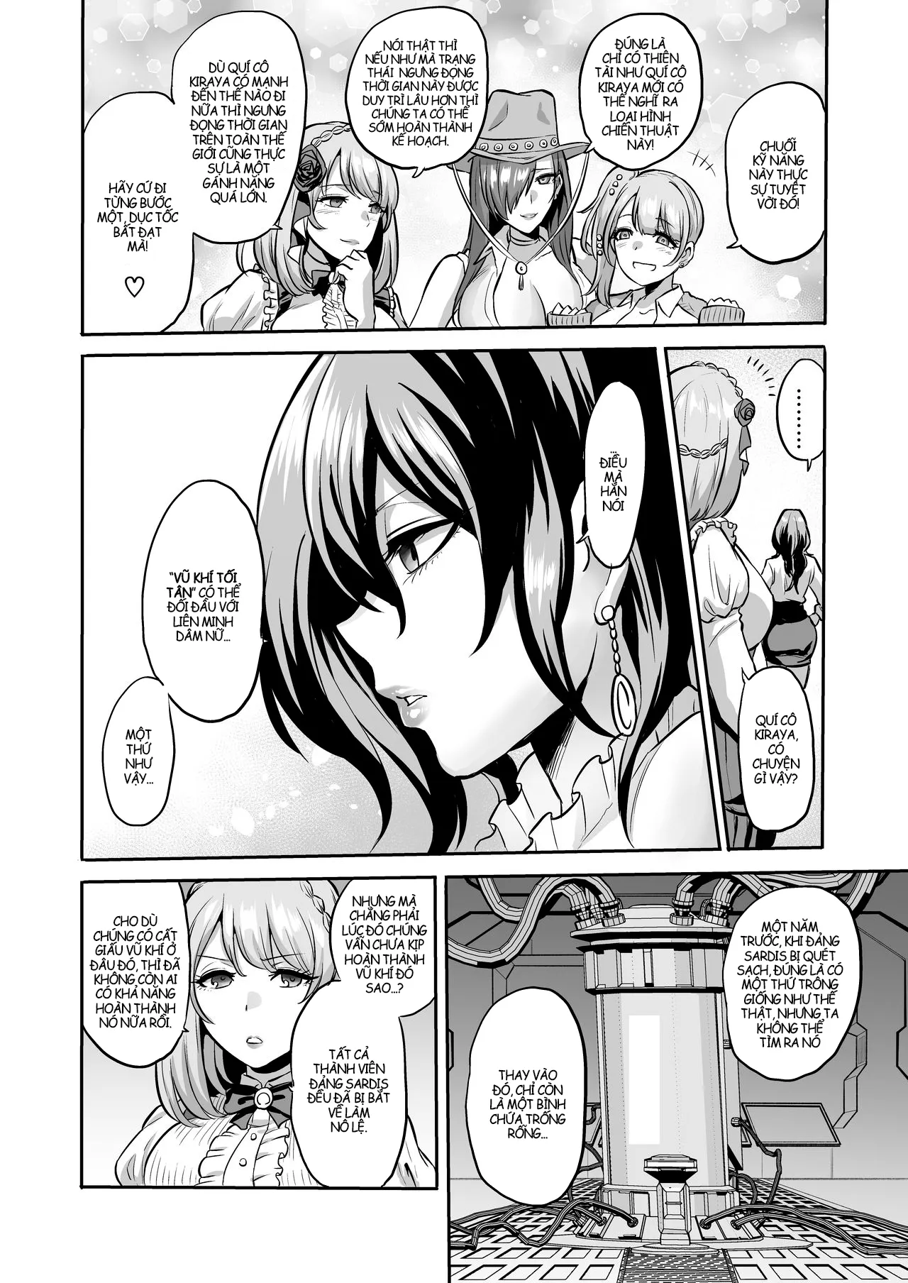 HentaiVN.net - Ảnh 29 - Hội quí cô bạo dâm [Jikan no Majo 4] - Chap 3 - Khởi đầu hay kết thúc?
