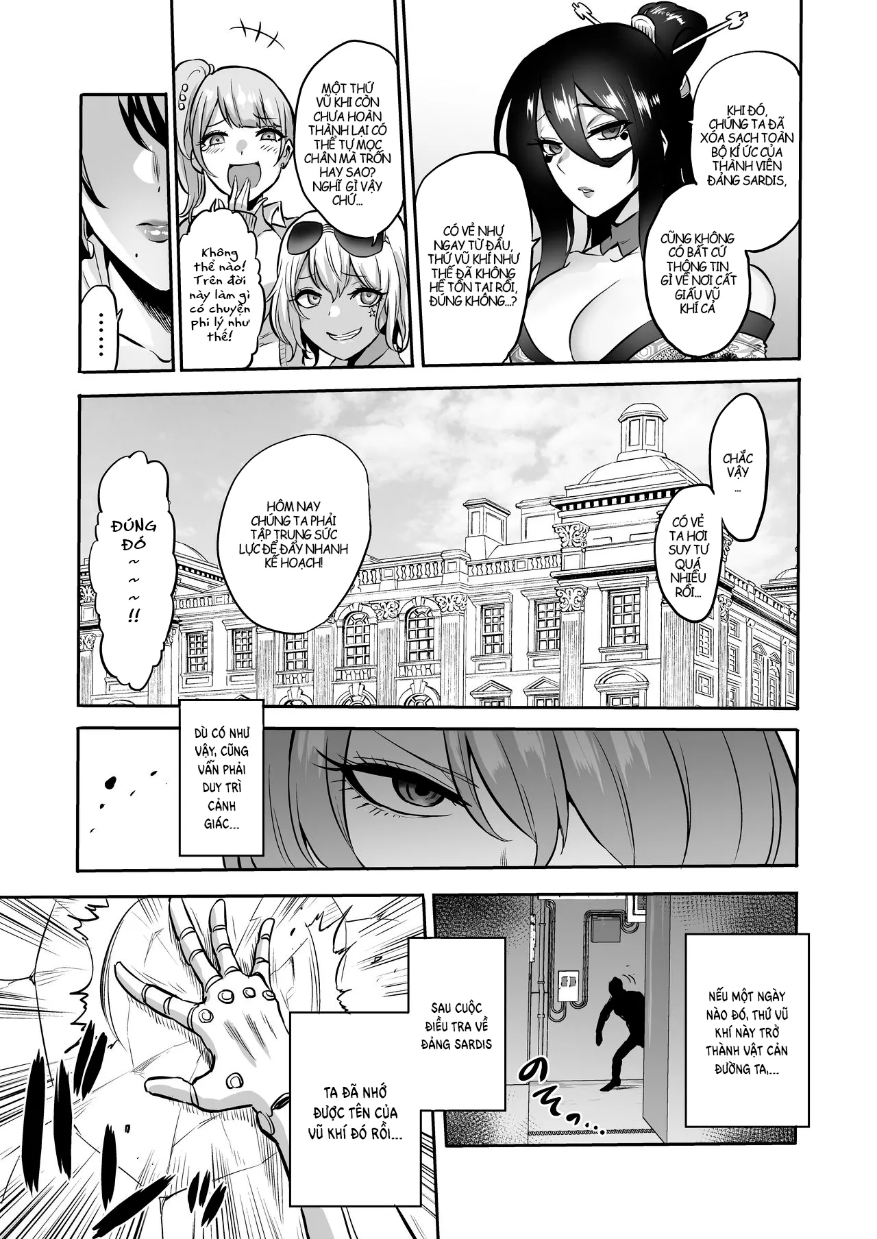 HentaiVN.net - Ảnh 30 - Hội quí cô bạo dâm [Jikan no Majo 4] - Chap 3 - Khởi đầu hay kết thúc?
