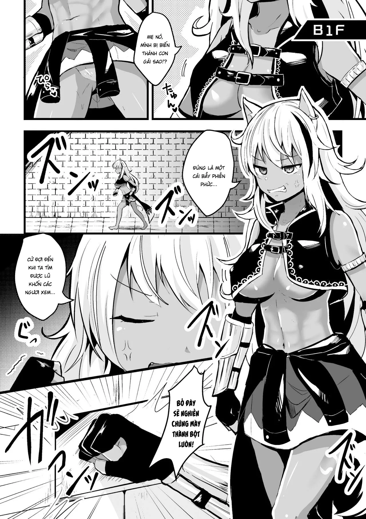 HentaiVN.net - Ảnh 4 - Ero Trap Dungeon - Chap 1