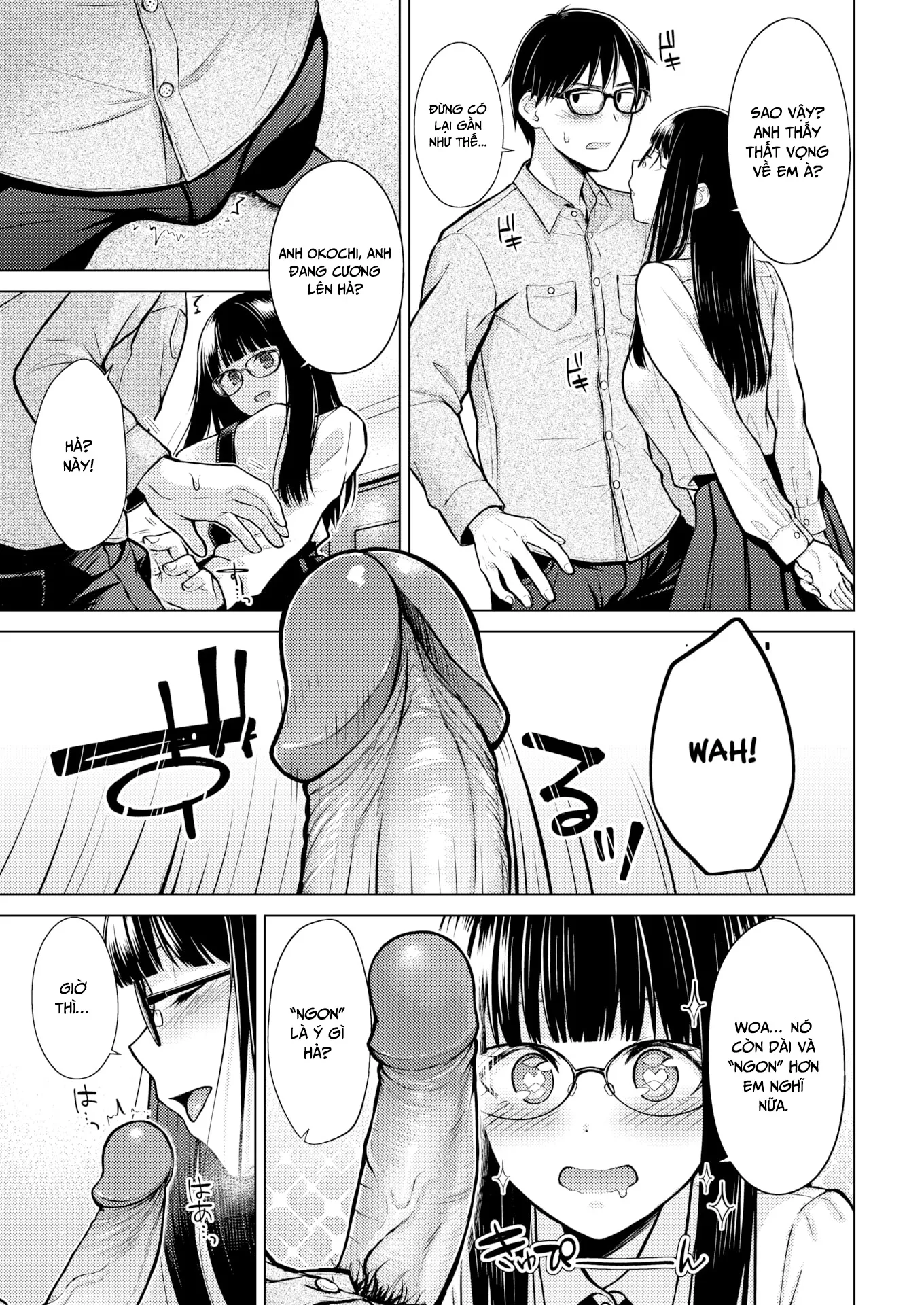 HentaiVN.net - Ảnh 10 - Nụ hôn ngọt ngào nồng cháy. - Oneshot