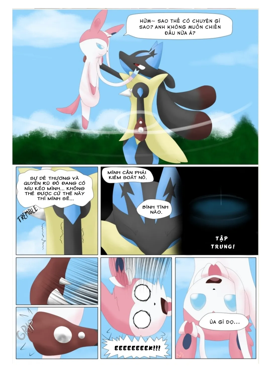 HentaiVN.net - Ảnh 13 - Cách thuần hóa Pokemon Fairy - Oneshot