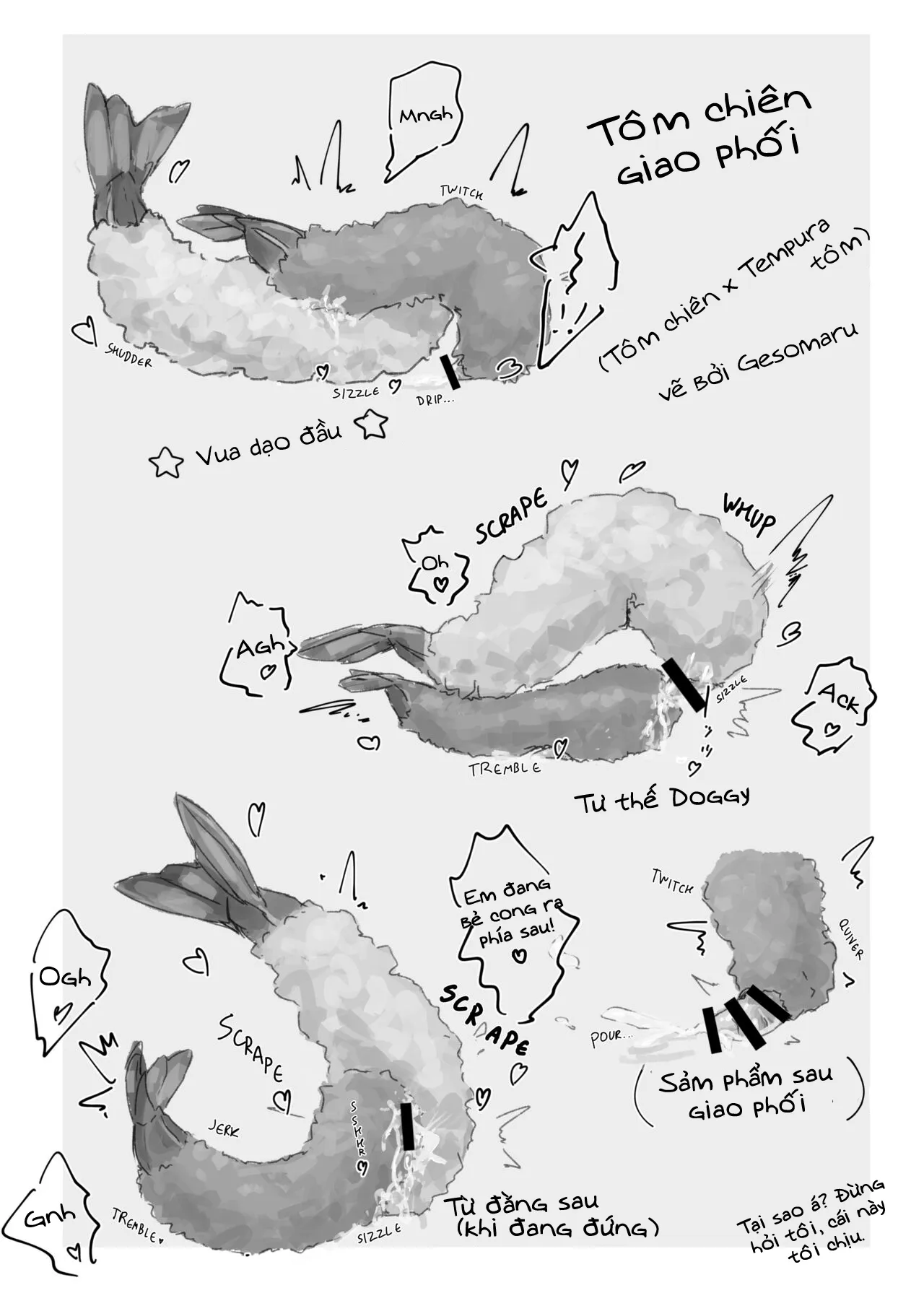 HentaiVN.net - Ảnh 24 - Tuyển tập tôm chiên (not clickbait) [エビフライ総受けアンソロジー; Ebi Fry Sou Uke Anthology; Fried Shrimp Submission Anthology] - Oneshot