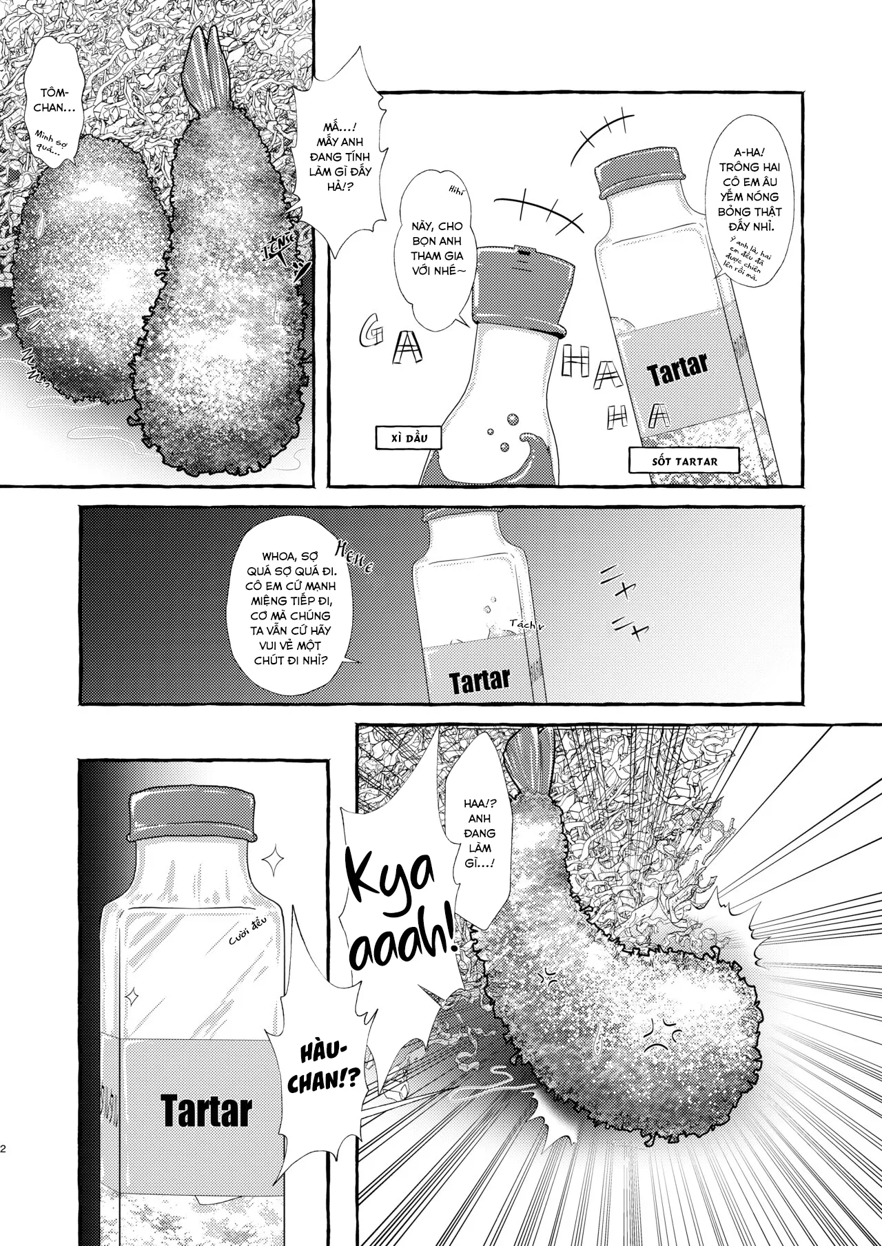 HentaiVN.net - Ảnh 4 - Tuyển tập tôm chiên (not clickbait) [エビフライ総受けアンソロジー; Ebi Fry Sou Uke Anthology; Fried Shrimp Submission Anthology] - Oneshot