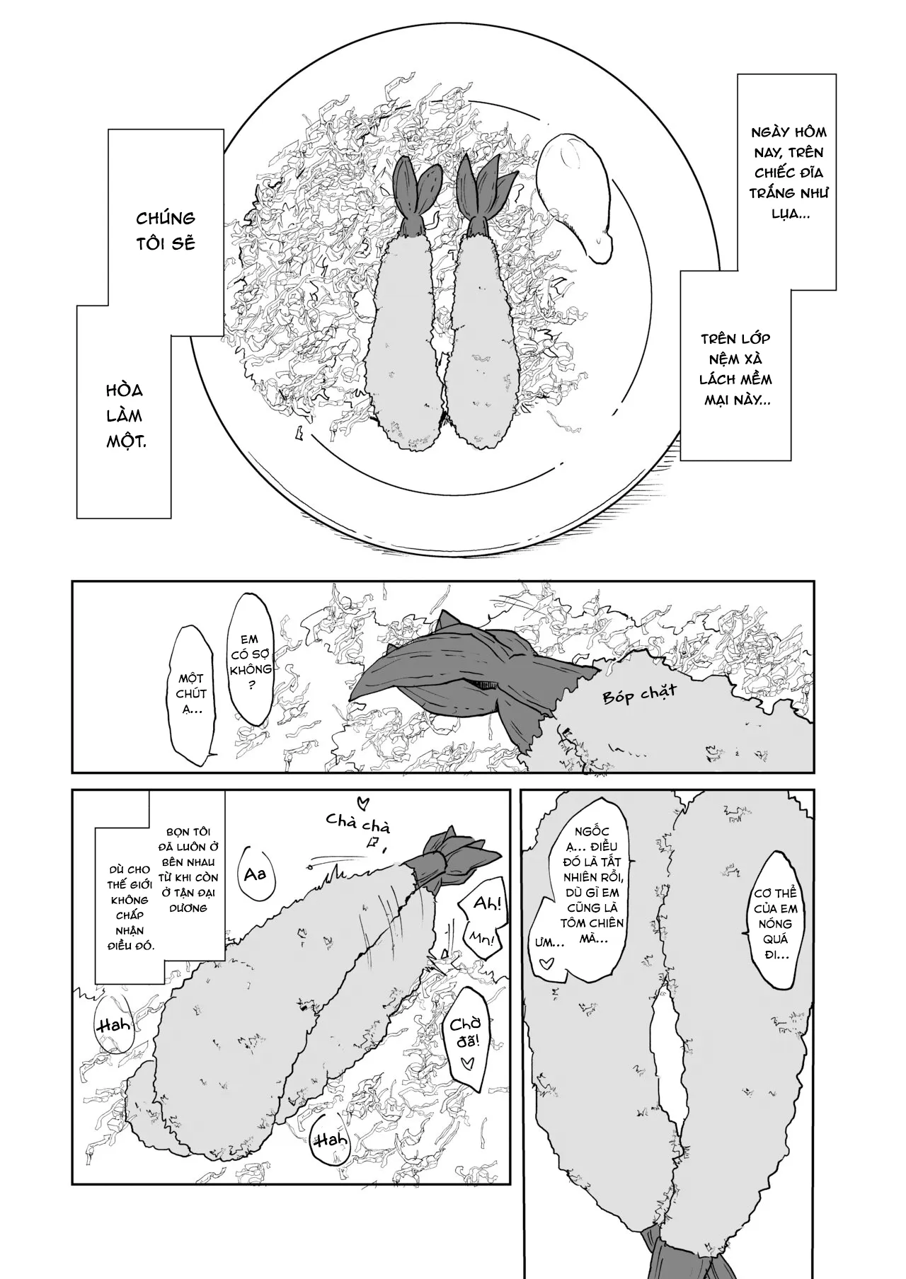 HentaiVN.net - Ảnh 8 - Tuyển tập tôm chiên (not clickbait) [エビフライ総受けアンソロジー; Ebi Fry Sou Uke Anthology; Fried Shrimp Submission Anthology] - Oneshot