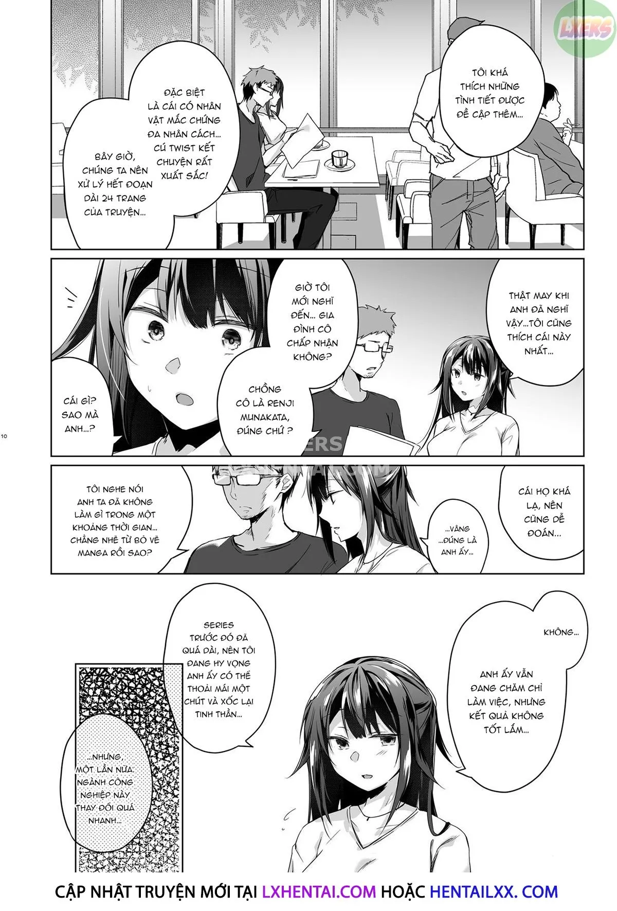 HentaiVN.net - Ảnh 11 - My Wife Has Been Acting Weird Since The Doujin Convention… [Doujin Event No Shucchou Henshuubu Ni Itta Hi Kara Tsuma No Yousu Ga...] - Chap 1