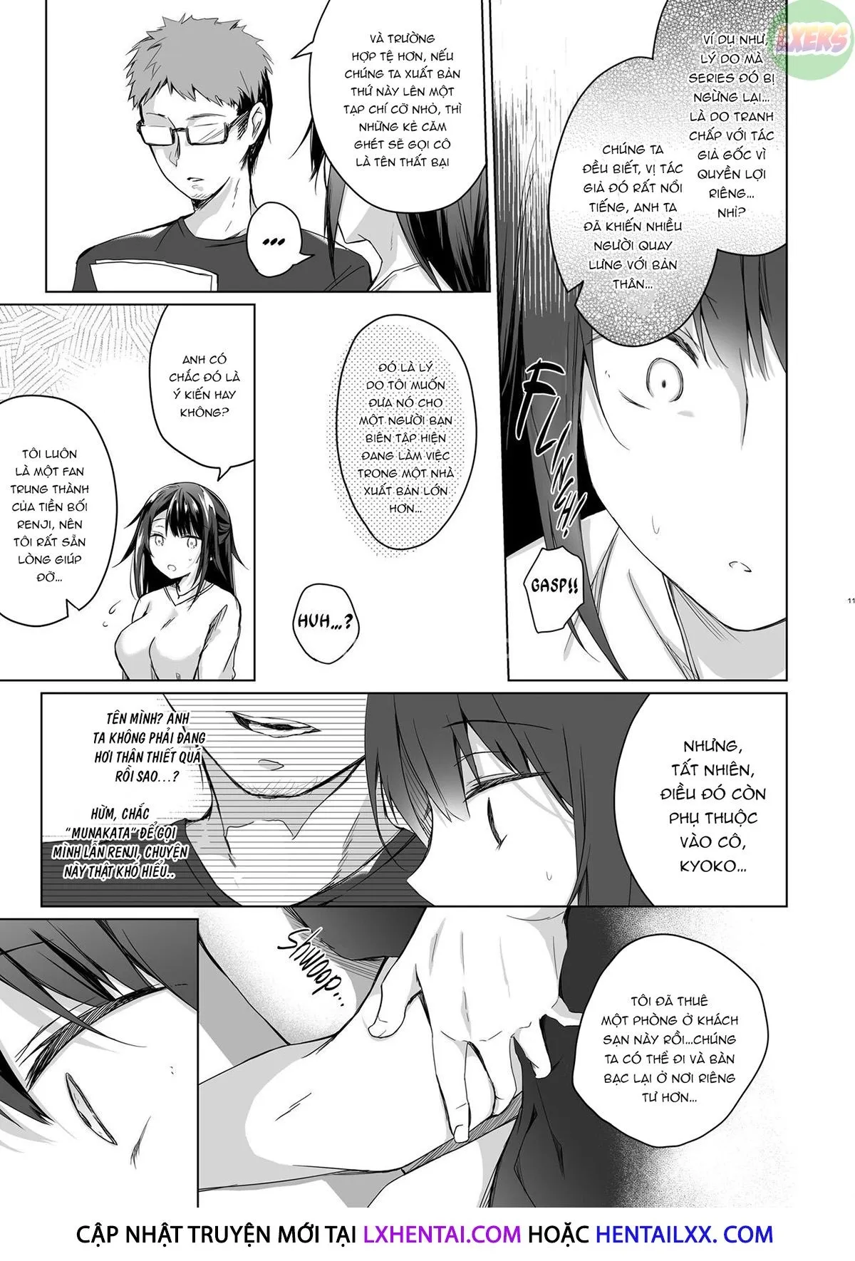 HentaiVN.net - Ảnh 12 - My Wife Has Been Acting Weird Since The Doujin Convention… [Doujin Event No Shucchou Henshuubu Ni Itta Hi Kara Tsuma No Yousu Ga...] - Chap 1