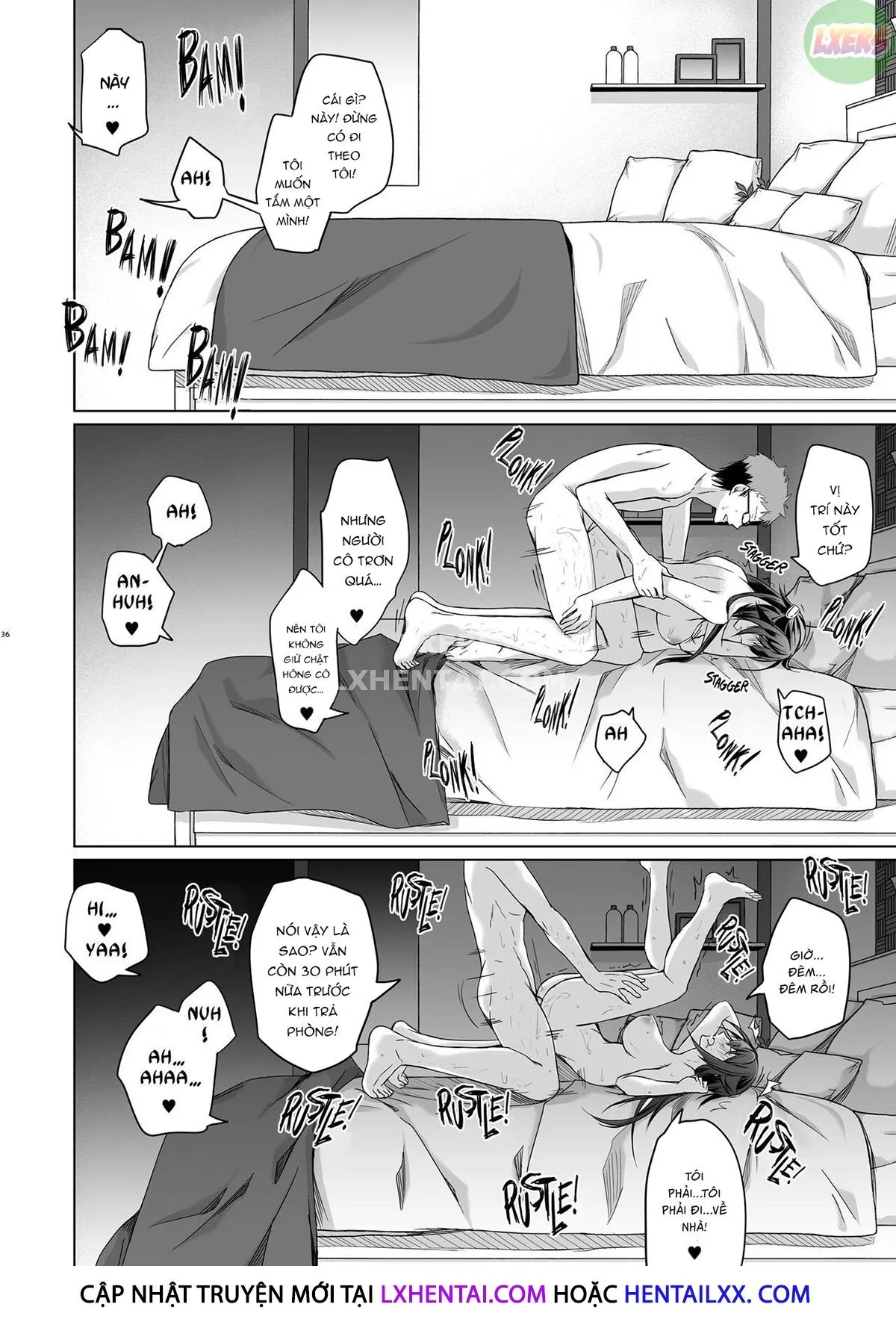 HentaiVN.net - Ảnh 36 - My Wife Has Been Acting Weird Since The Doujin Convention… [Doujin Event No Shucchou Henshuubu Ni Itta Hi Kara Tsuma No Yousu Ga...] - Chap 1