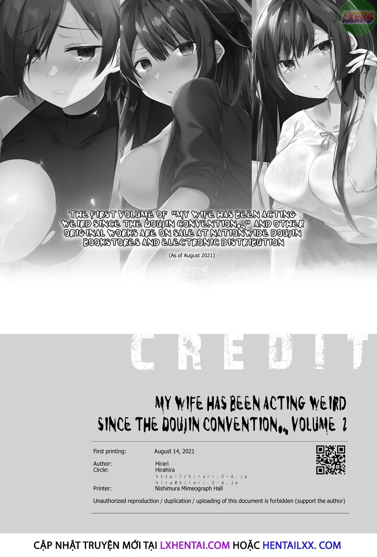 HentaiVN.net - Ảnh 61 - My Wife Has Been Acting Weird Since The Doujin Convention… [Doujin Event No Shucchou Henshuubu Ni Itta Hi Kara Tsuma No Yousu Ga...] - Chap 2 - [END]