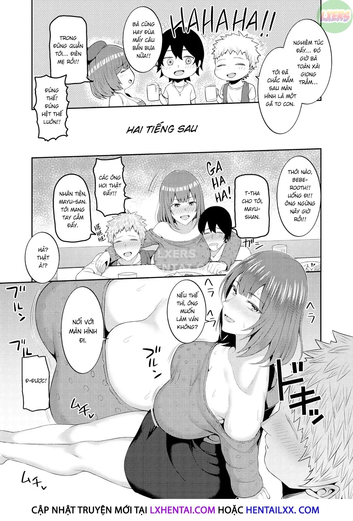 HentaiVN.net - Ảnh 8 - Thằng bạn qua game là quái vật 3 đầu - Oneshot