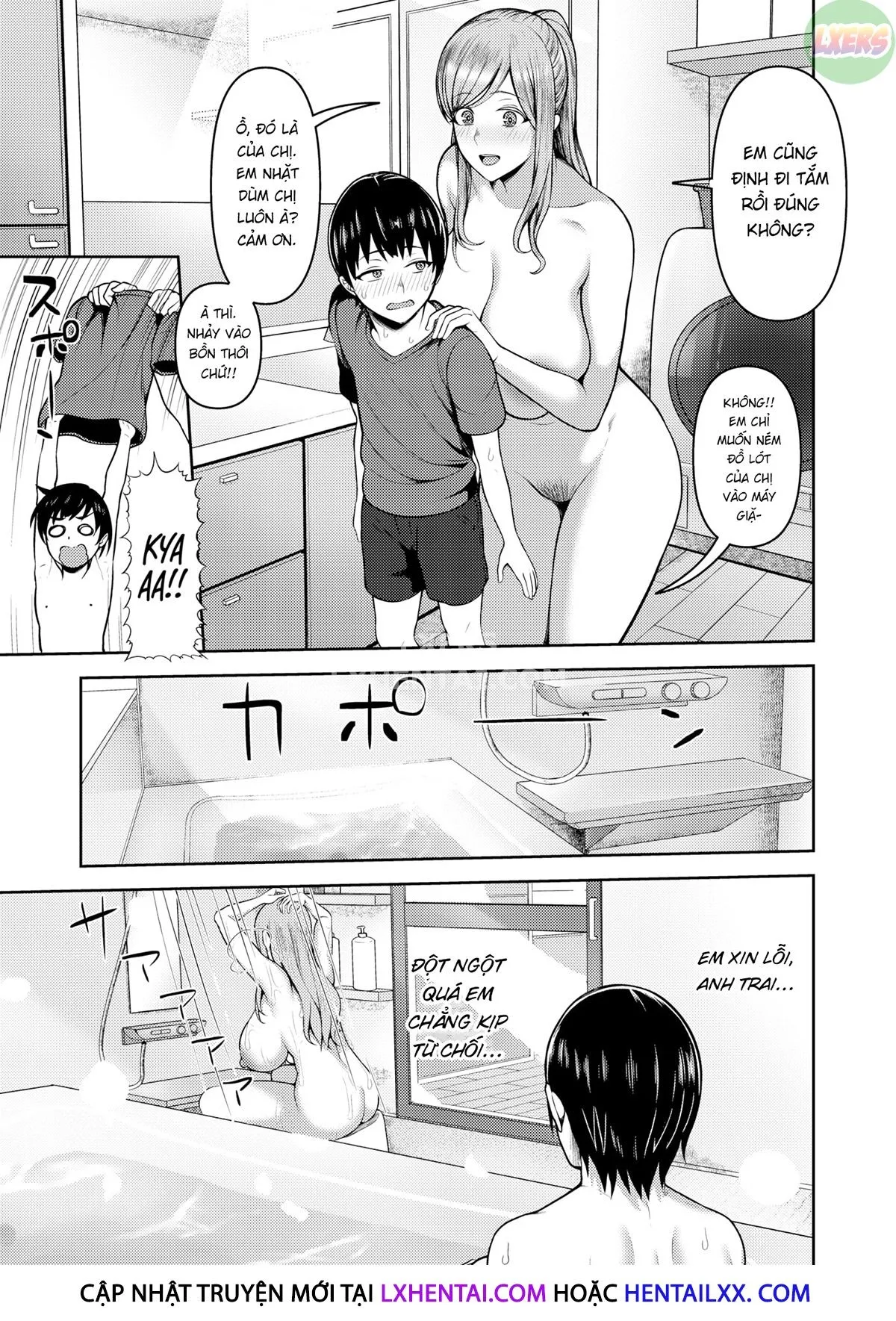 HentaiVN.net - Ảnh 10 - Chị gái mới - Chap 1