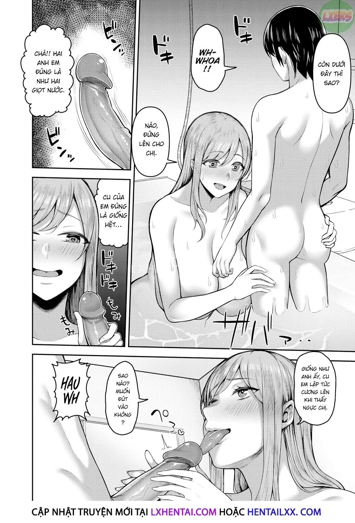 HentaiVN.net - Ảnh 15 - Chị gái mới - Chap 1